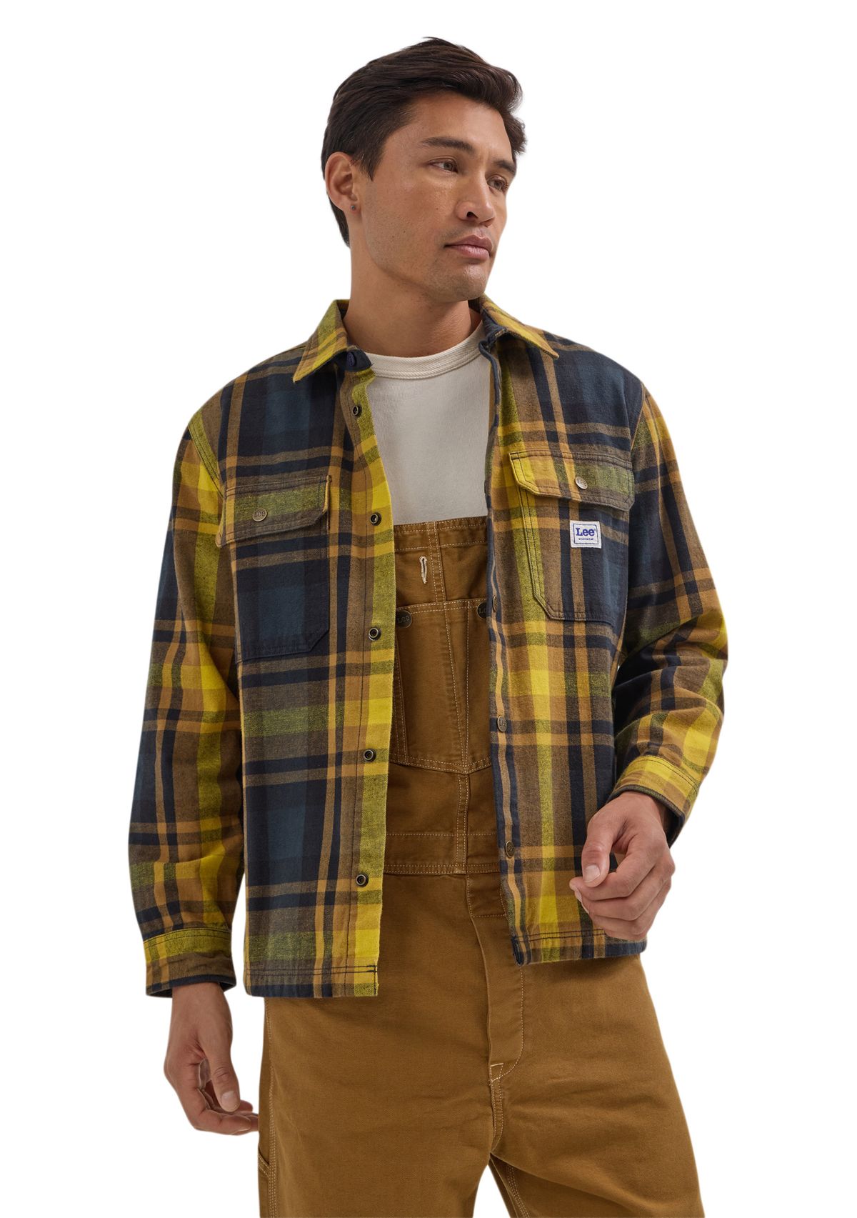 Pollen Plaid Overshirt 