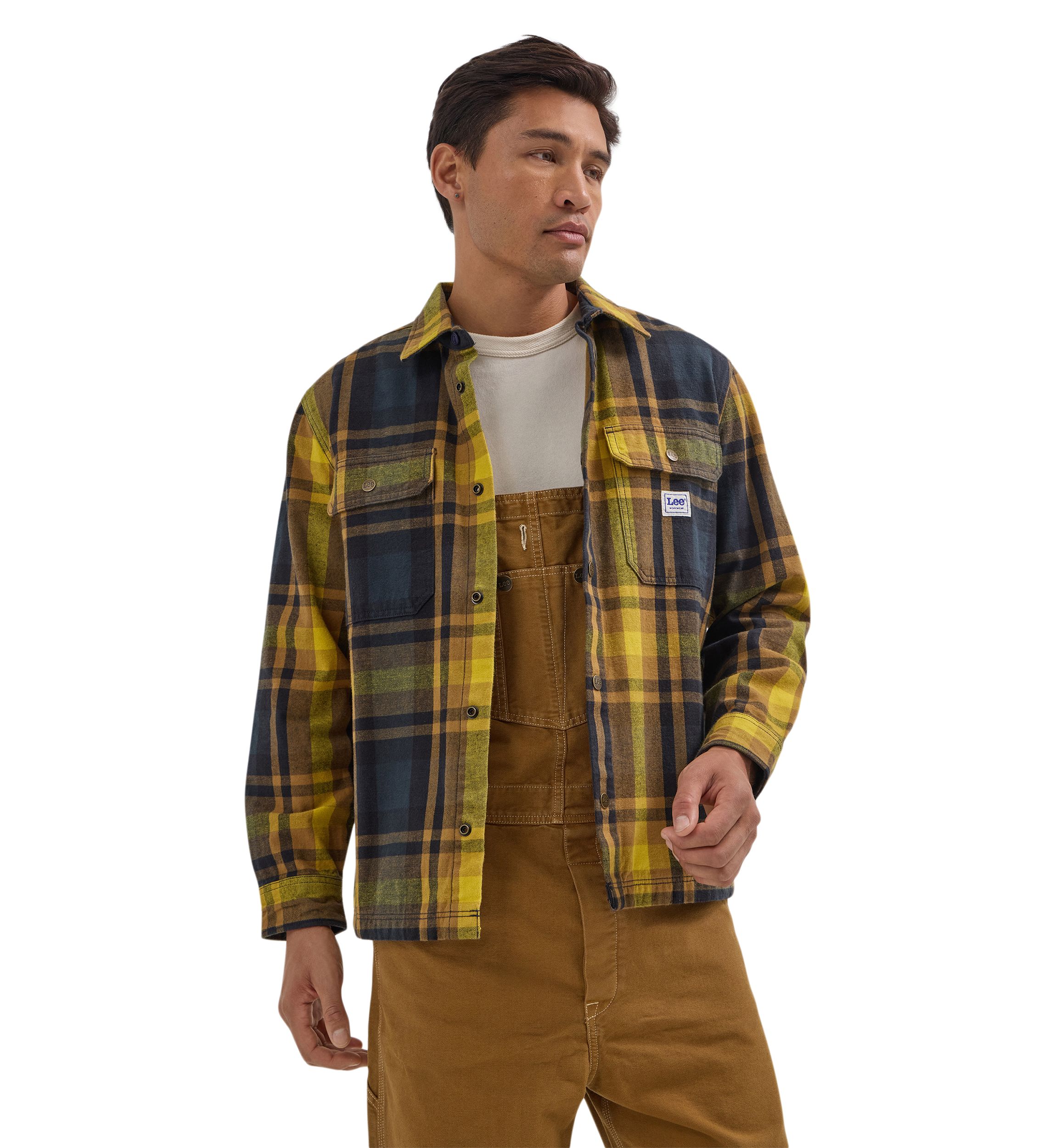 Pollen Plaid Overshirt 