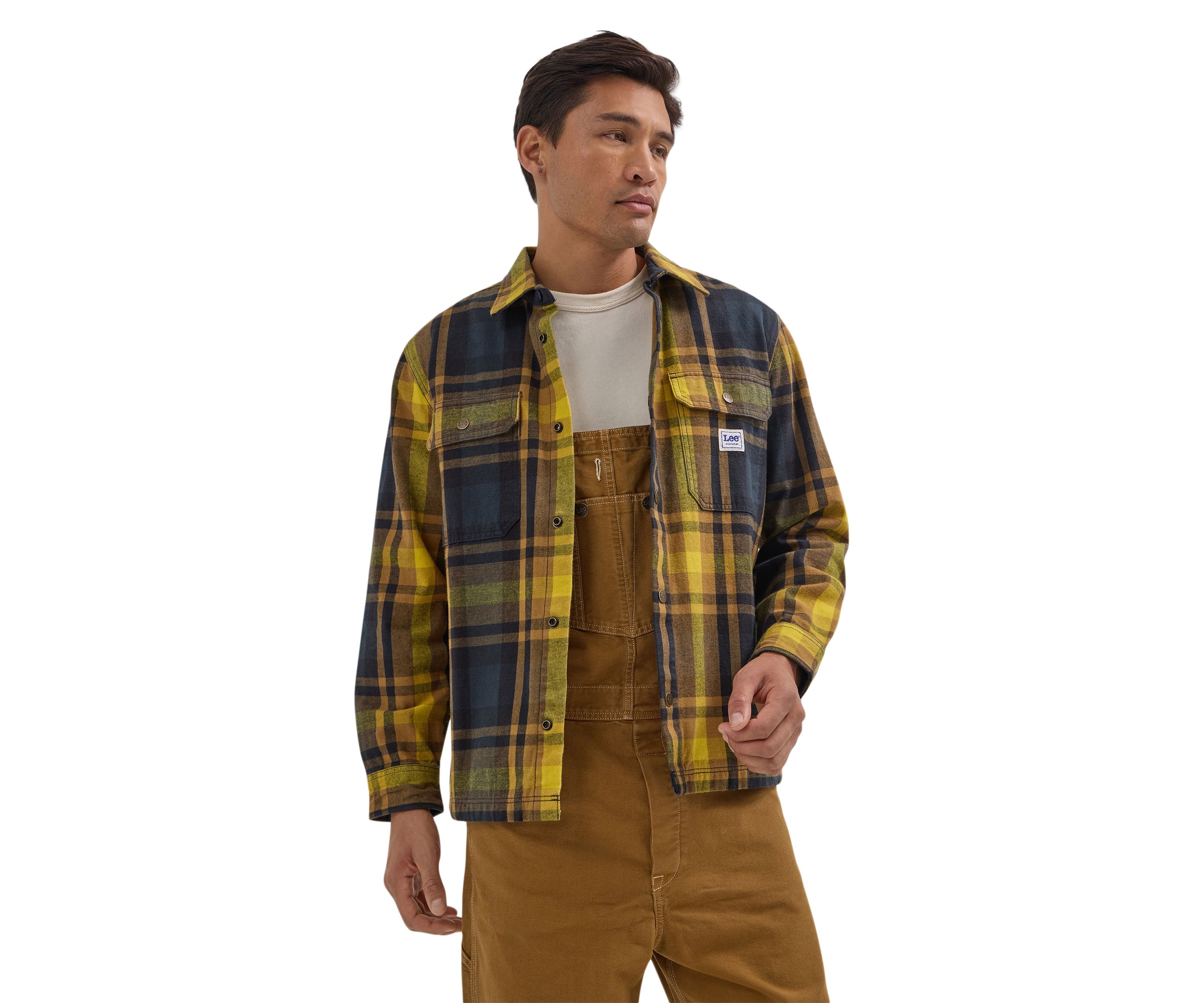 Pollen Plaid Overshirt 