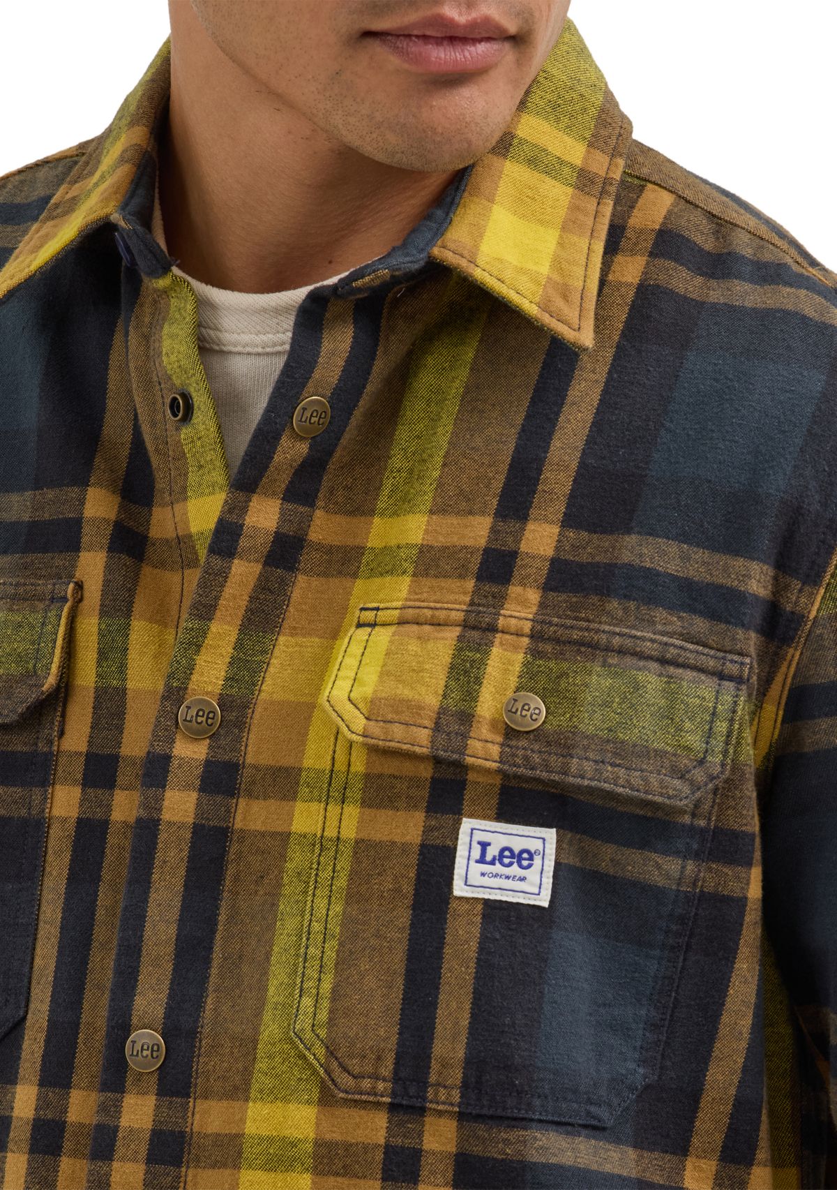 Pollen Plaid Overshirt 