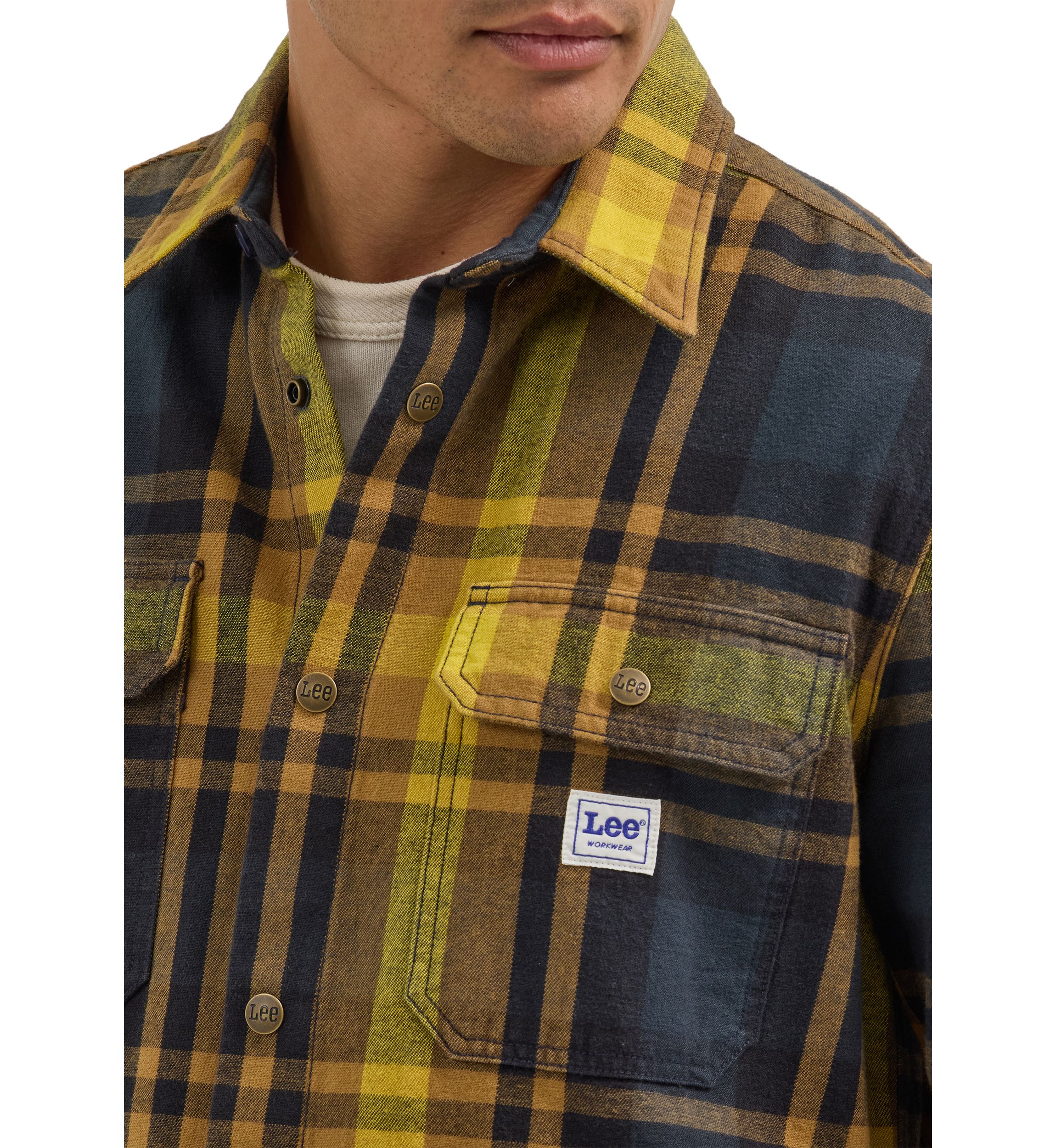 Pollen Plaid Overshirt 