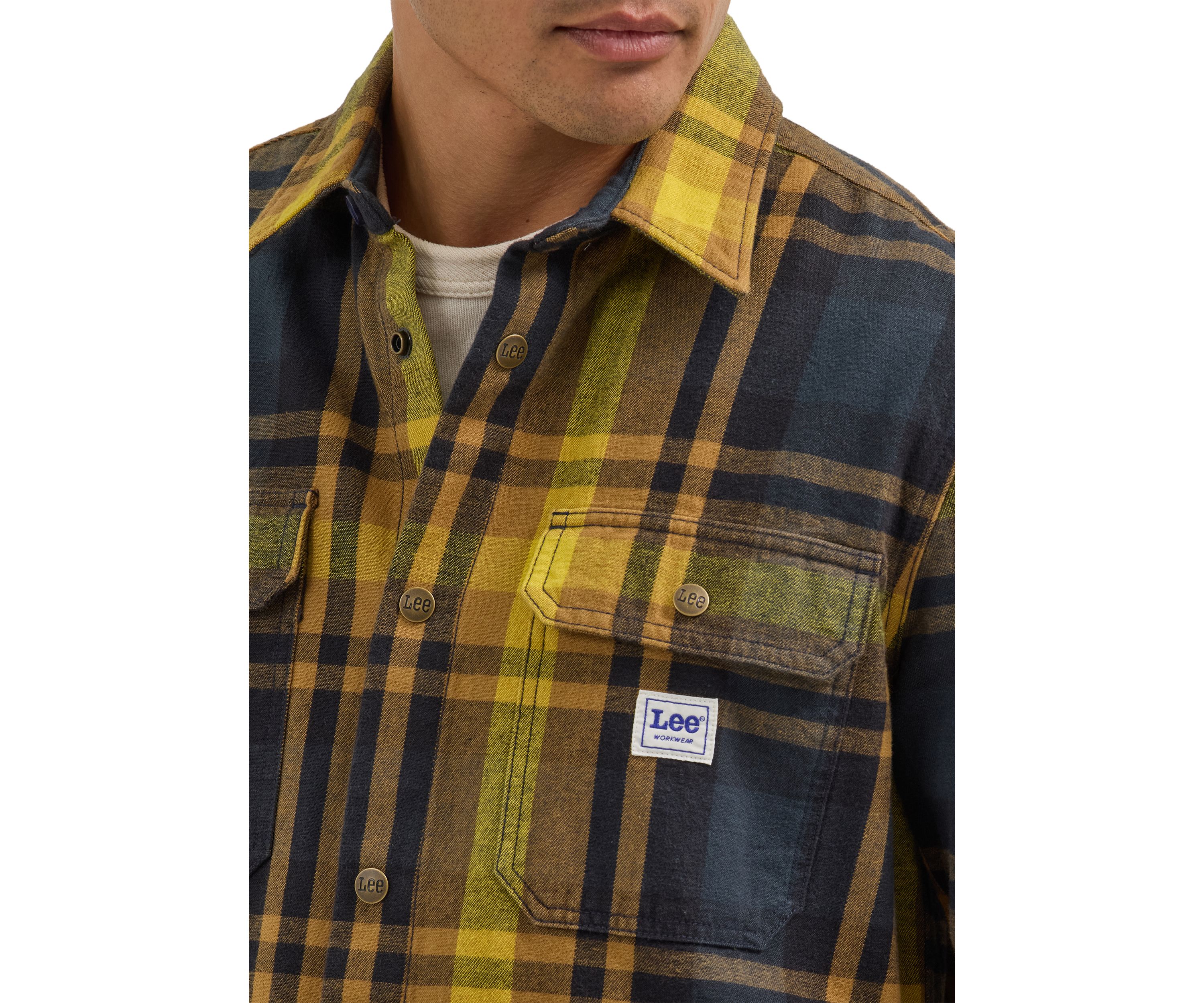 Pollen Plaid Overshirt 