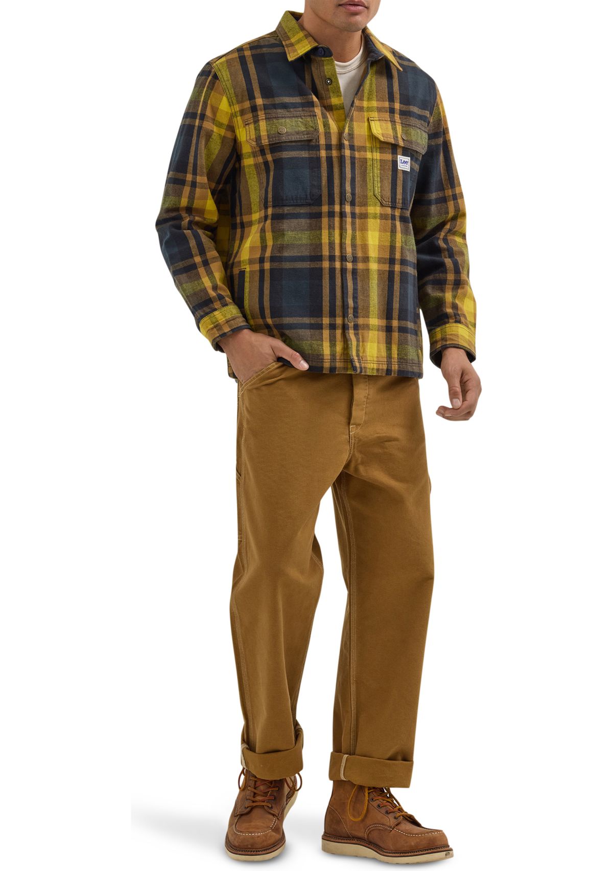 Pollen Plaid Overshirt 