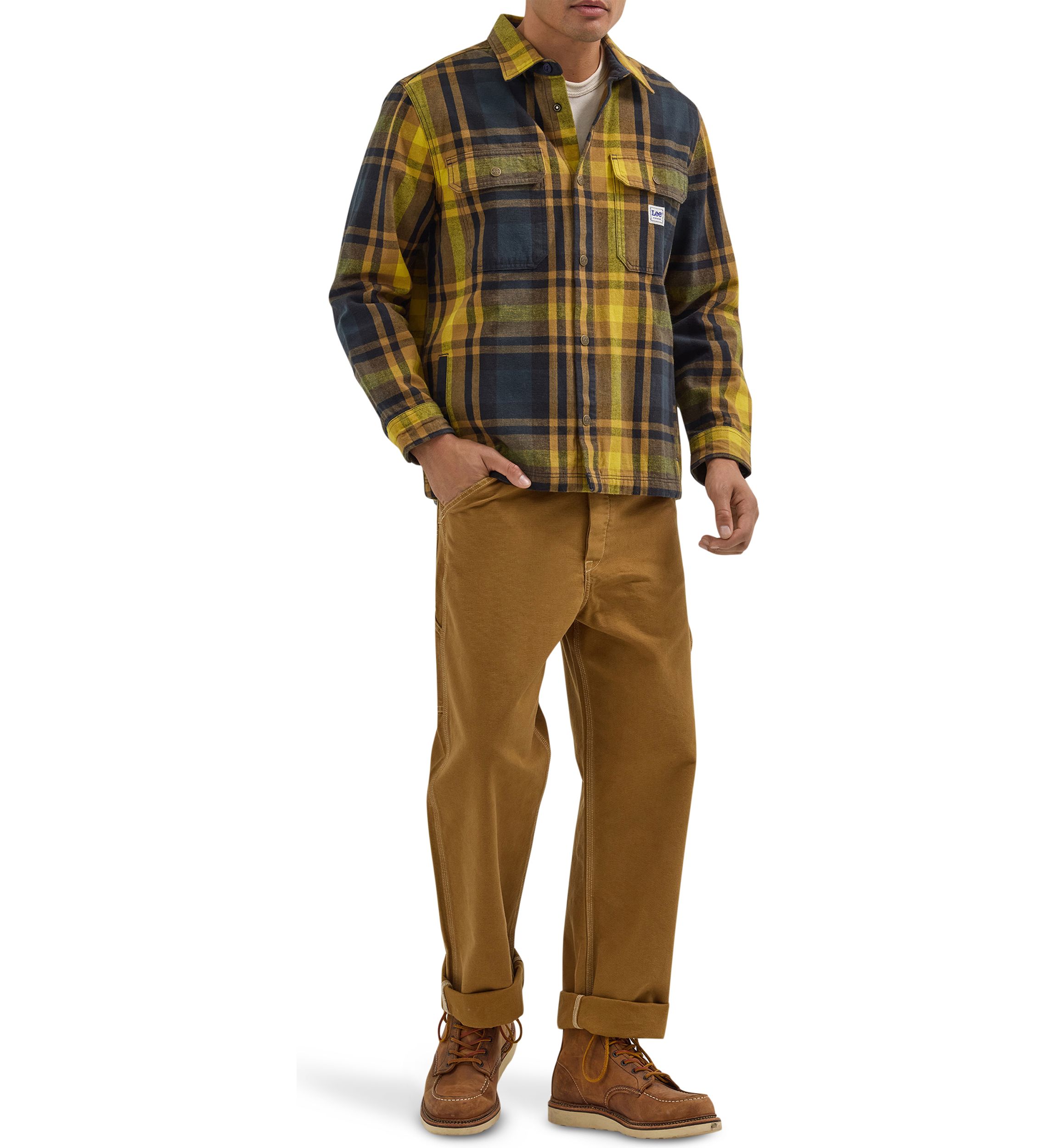 Pollen Plaid Overshirt 