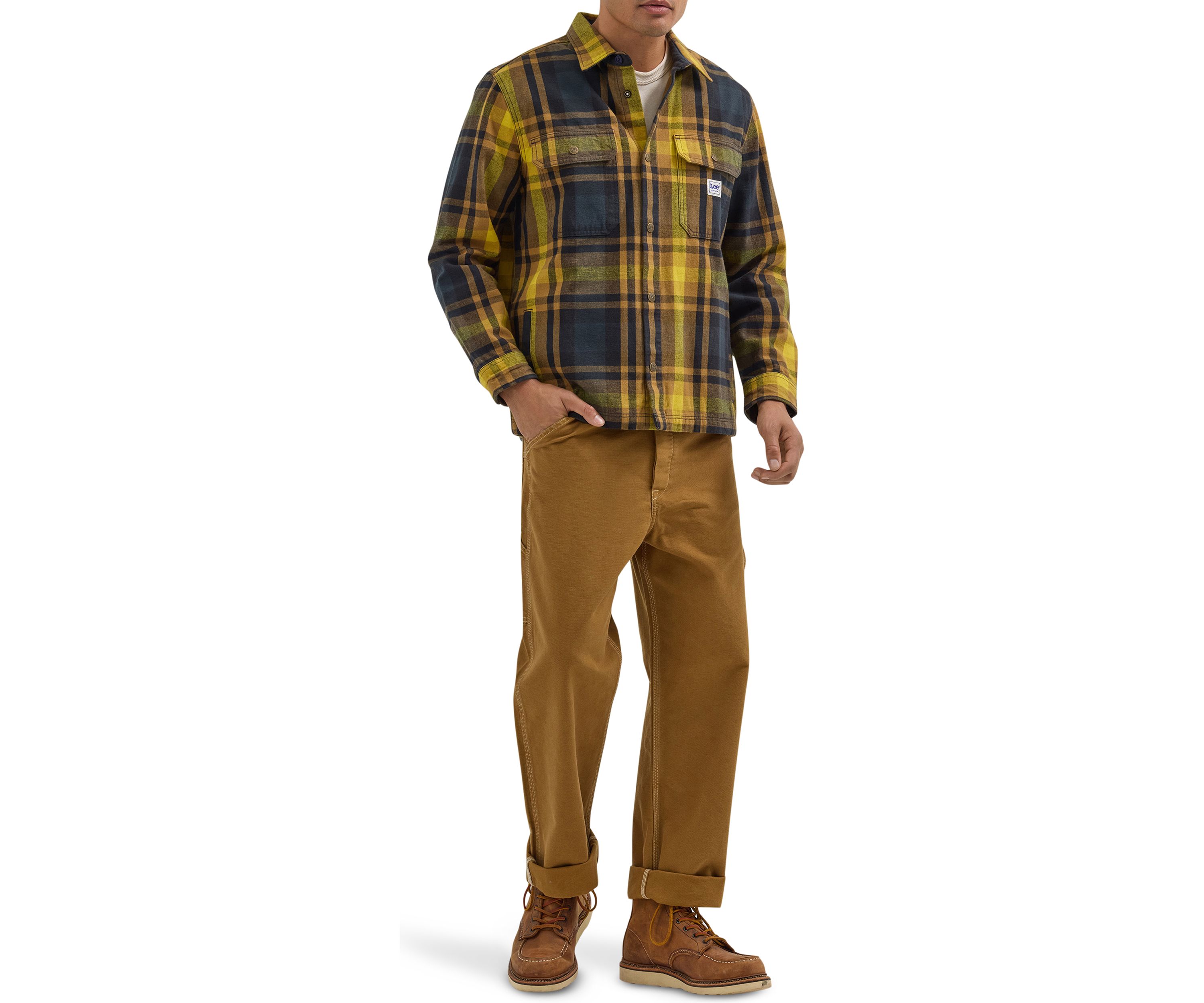 Pollen Plaid Overshirt 