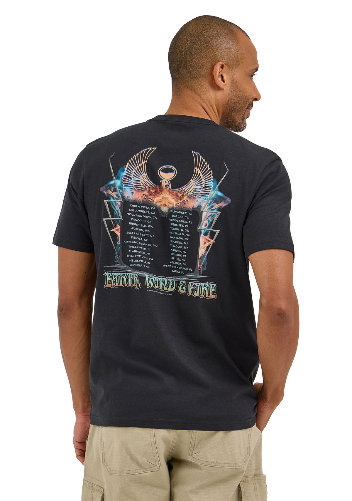 Earth Wind Fire Graphic T-Shirt