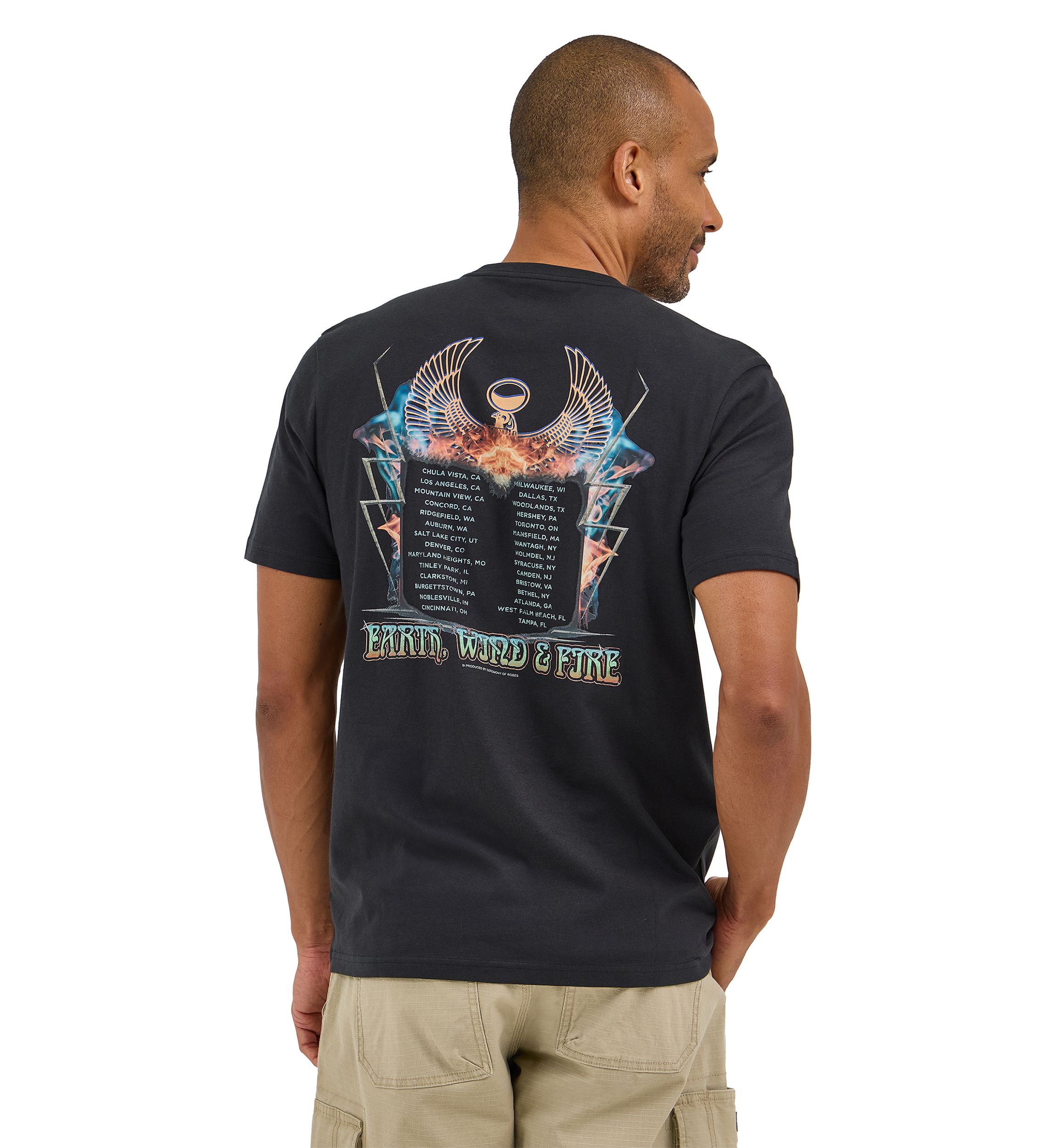 Earth Wind Fire Graphic T-Shirt