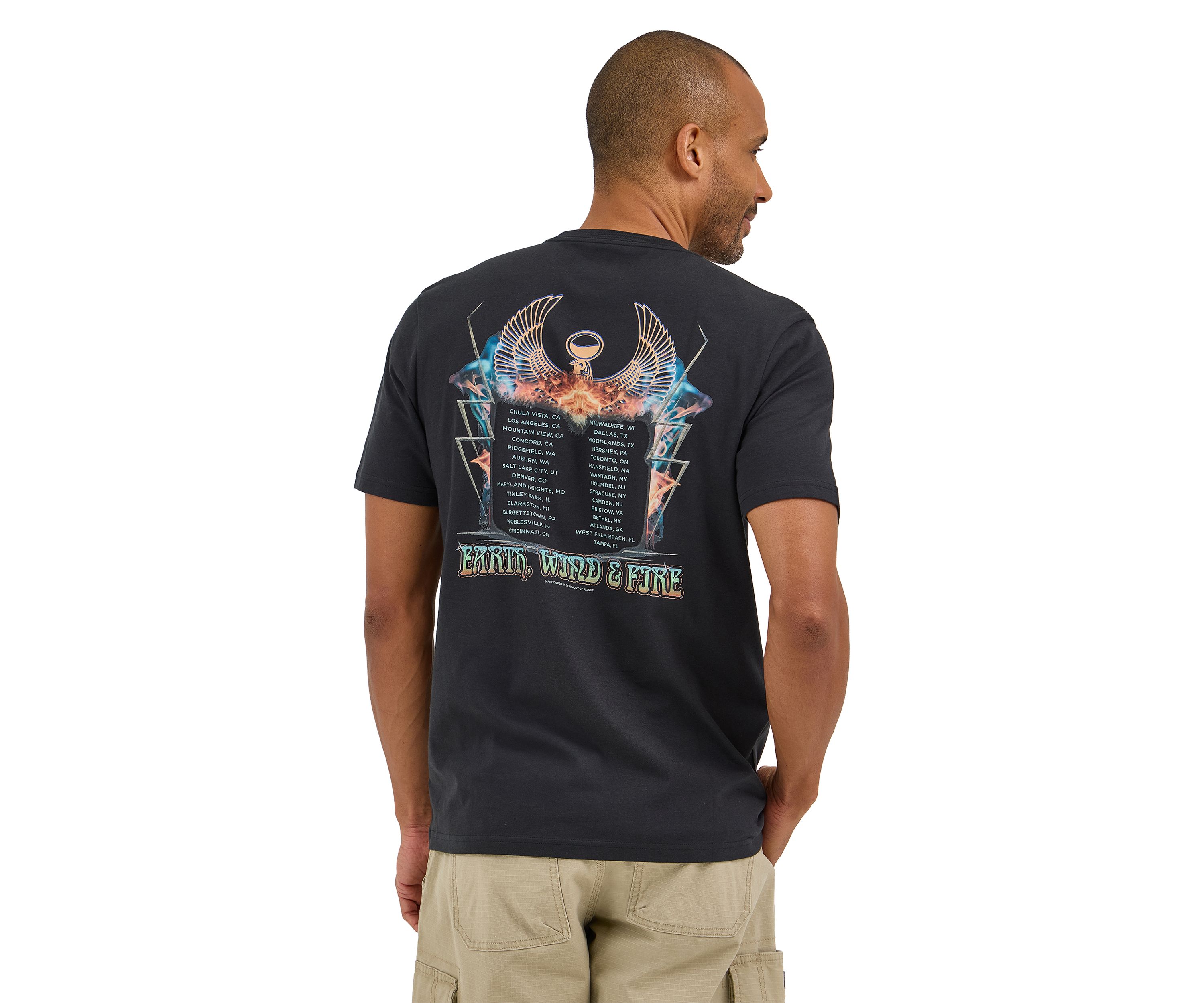 Earth Wind Fire Graphic T-Shirt