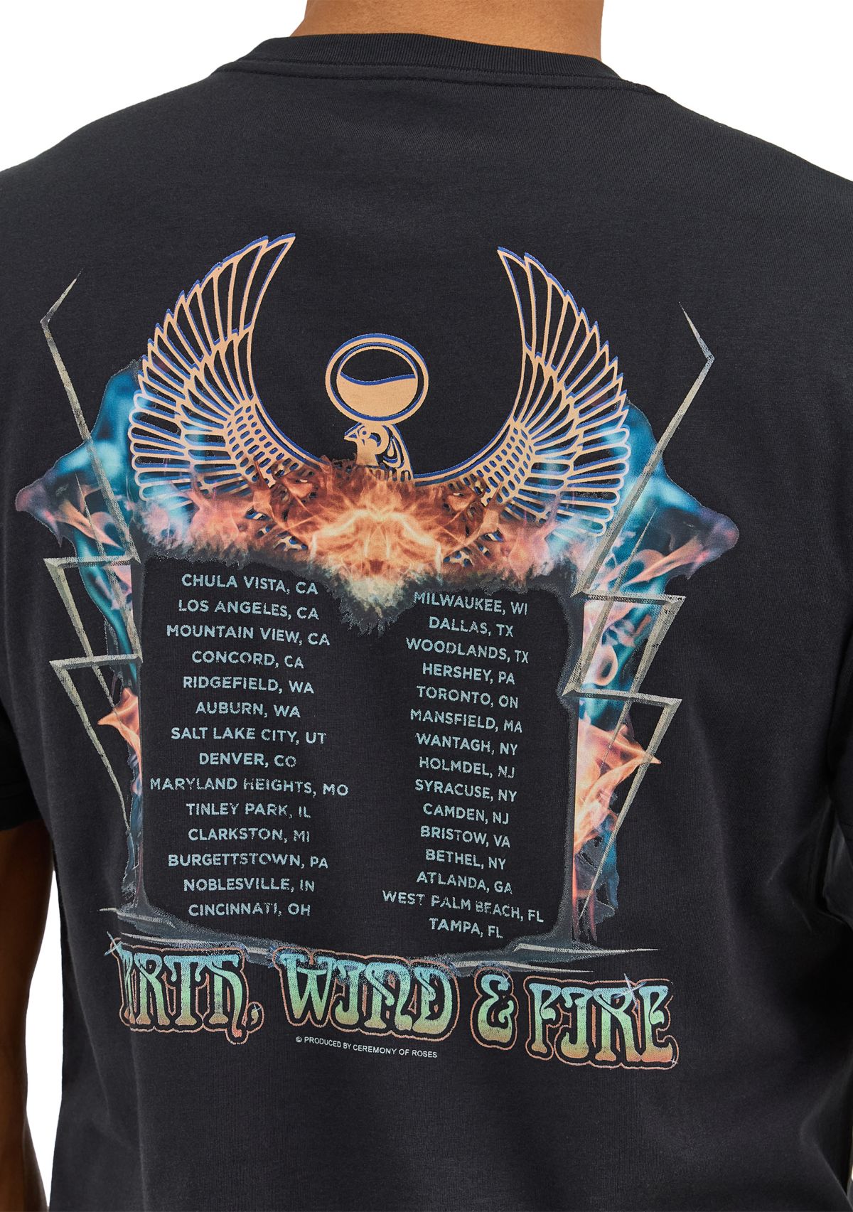 Earth Wind Fire Graphic T-Shirt