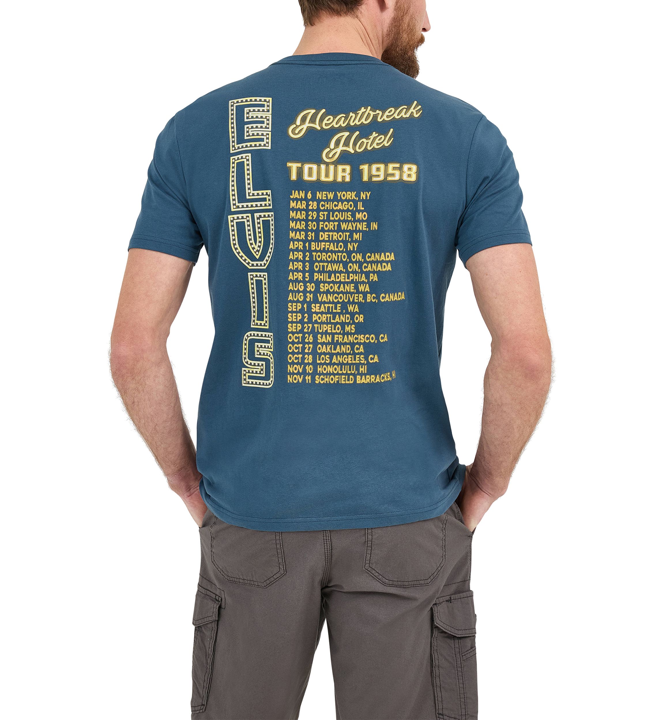 Elvis Tour Graphic T-Shirt 