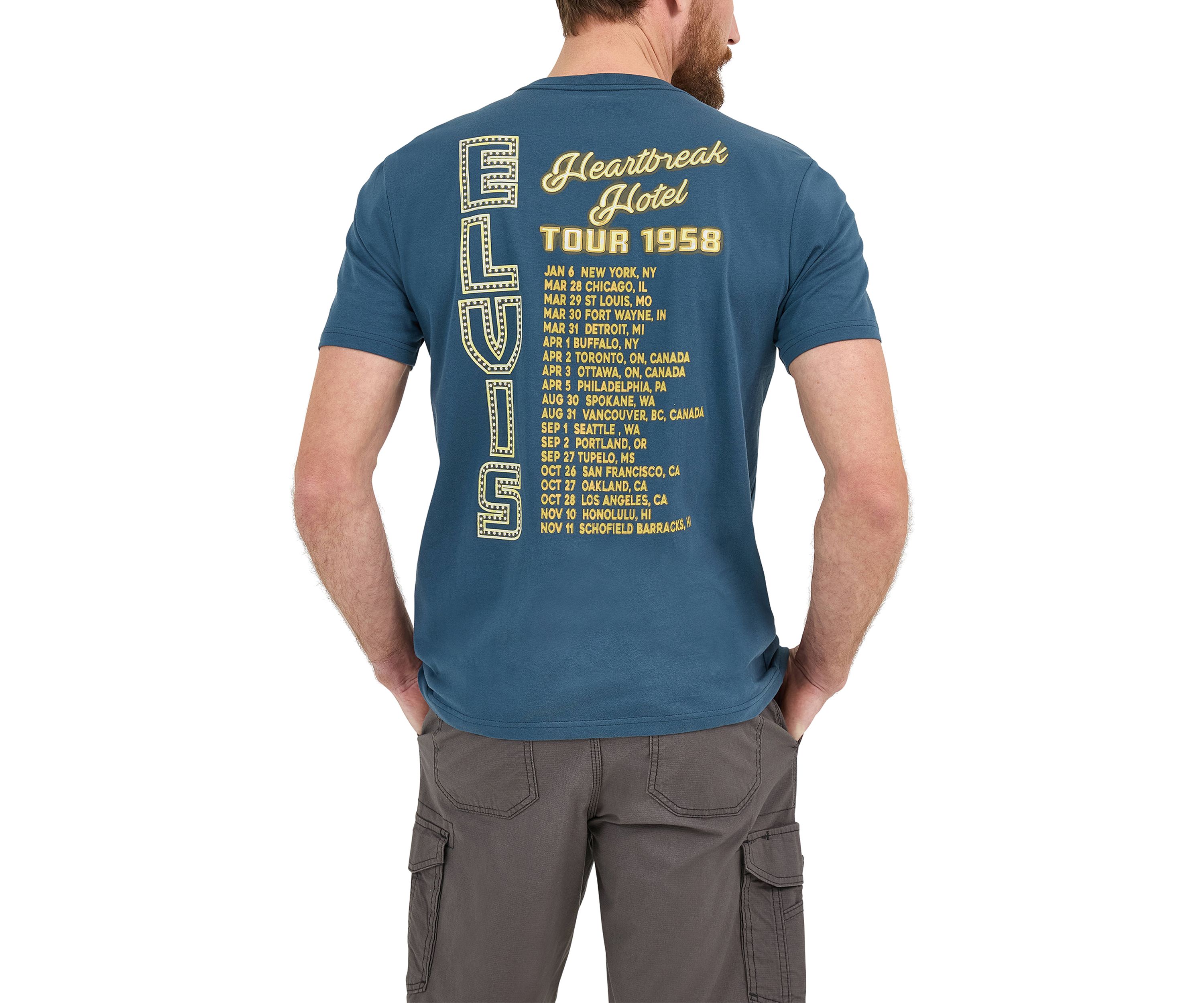 Elvis Tour Graphic T-Shirt 