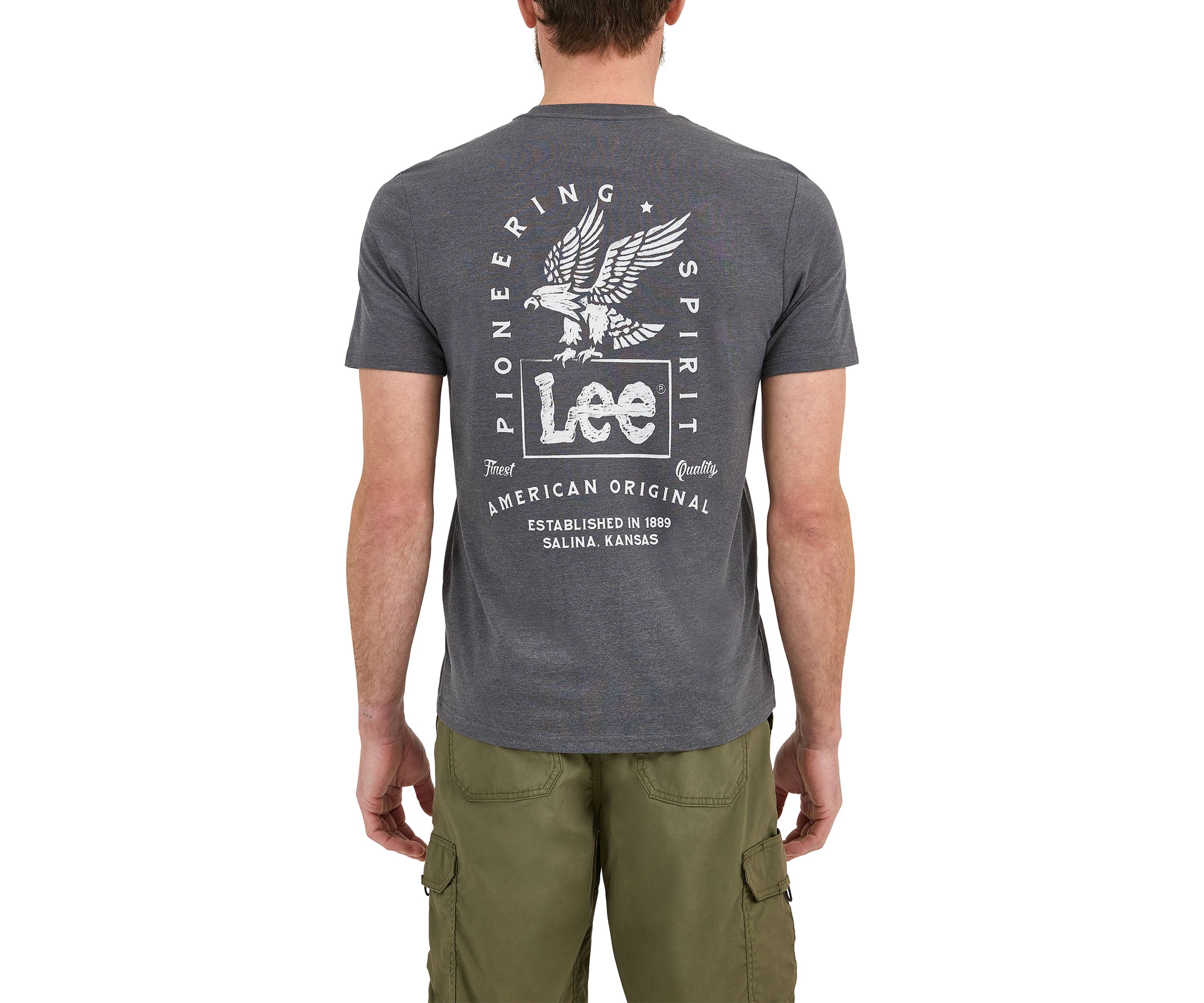 Mens Pioneering Spirit Graphic T-Shirt 