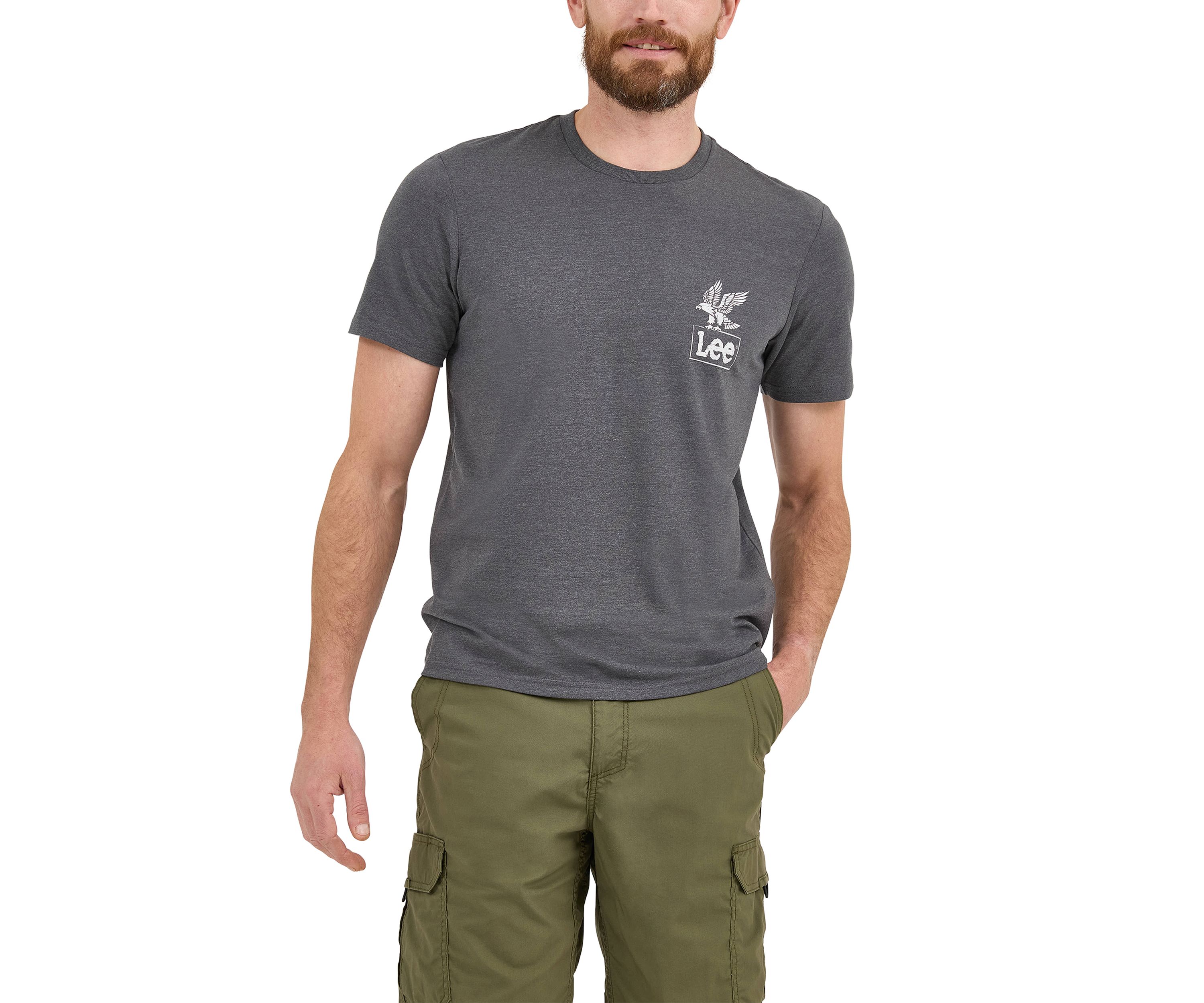 Mens Pioneering Spirit Graphic T-Shirt 