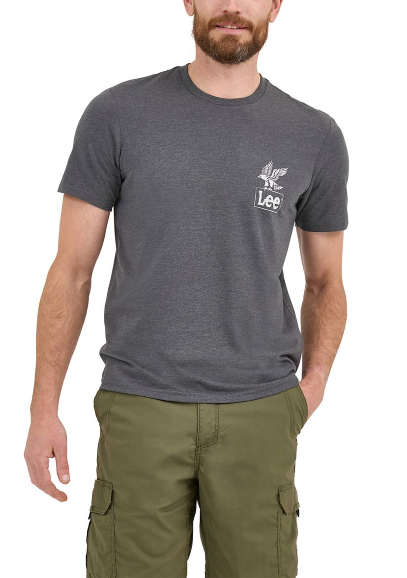 Mens Pioneering Spirit Graphic T-Shirt 