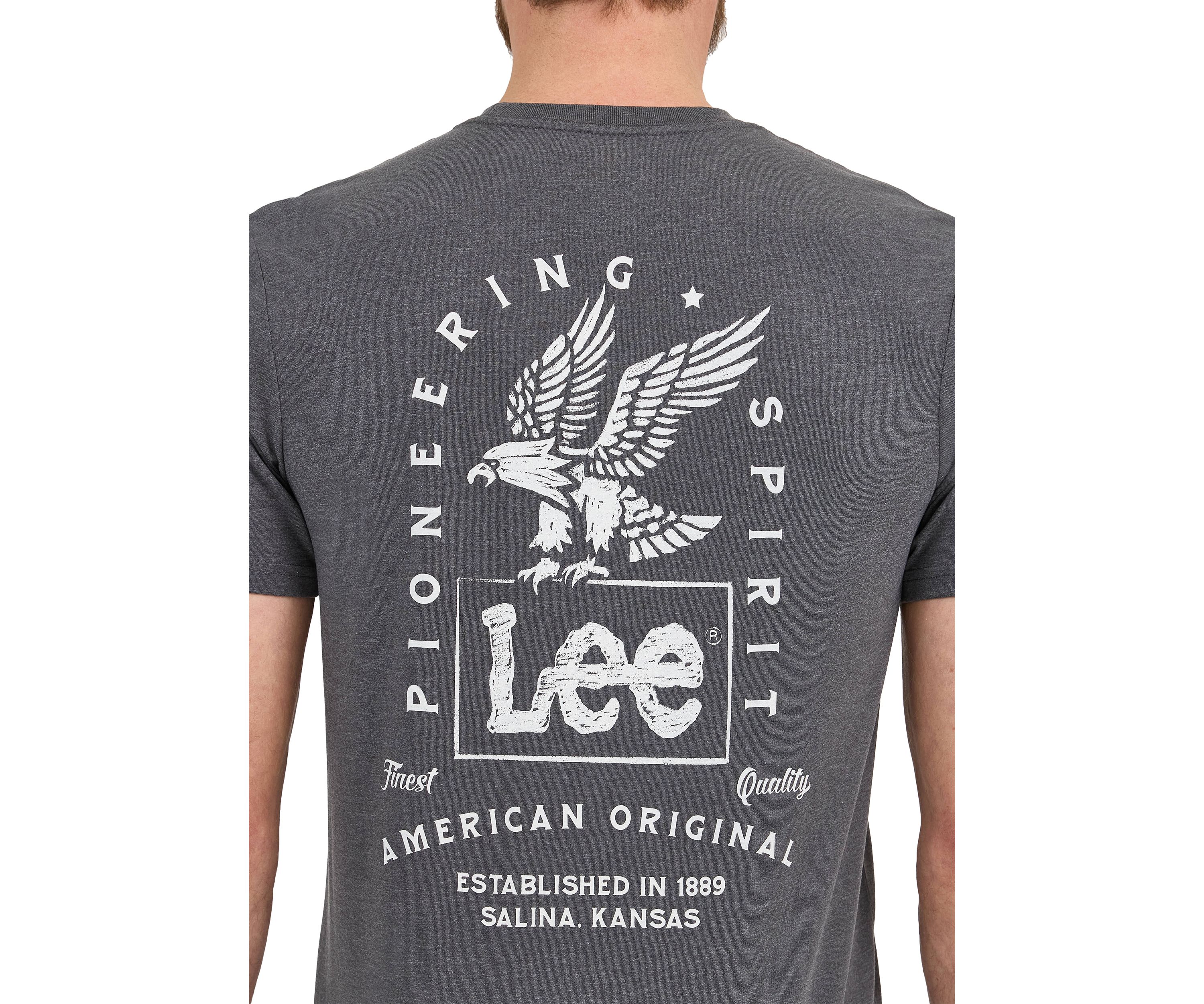 Mens Pioneering Spirit Graphic T-Shirt 