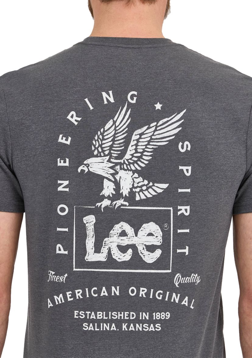 Mens Pioneering Spirit Graphic T-Shirt 