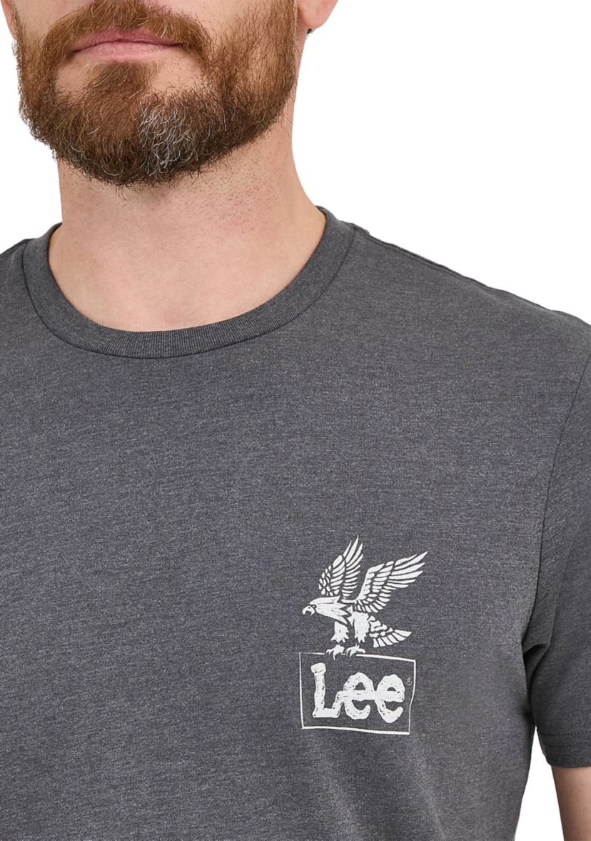 Mens Pioneering Spirit Graphic T-Shirt 