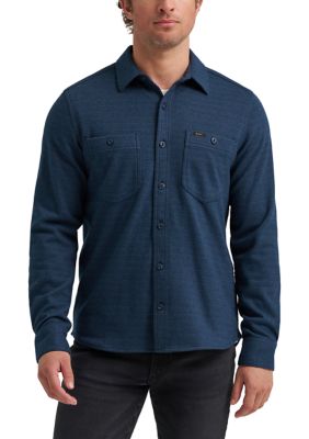 Lee Men's Brushed Knit Shop Shirt