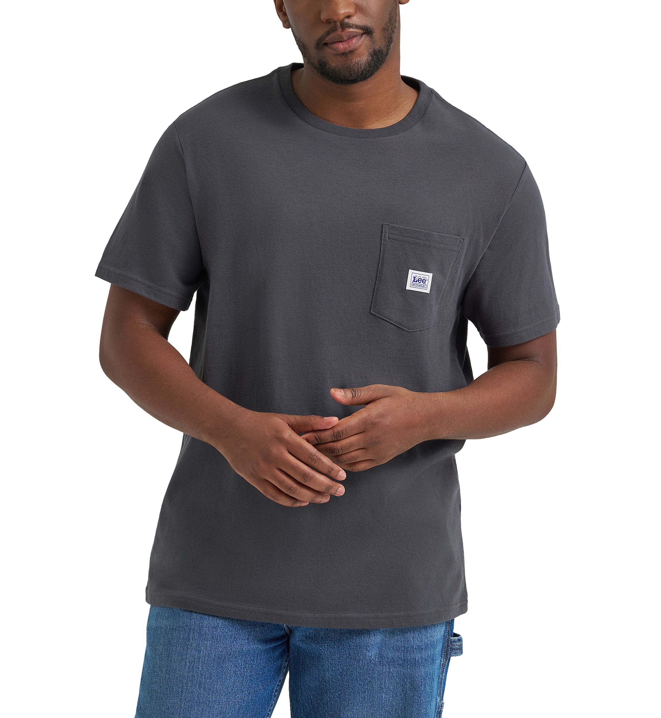 Workwear Solid Pocket T-Shirt 