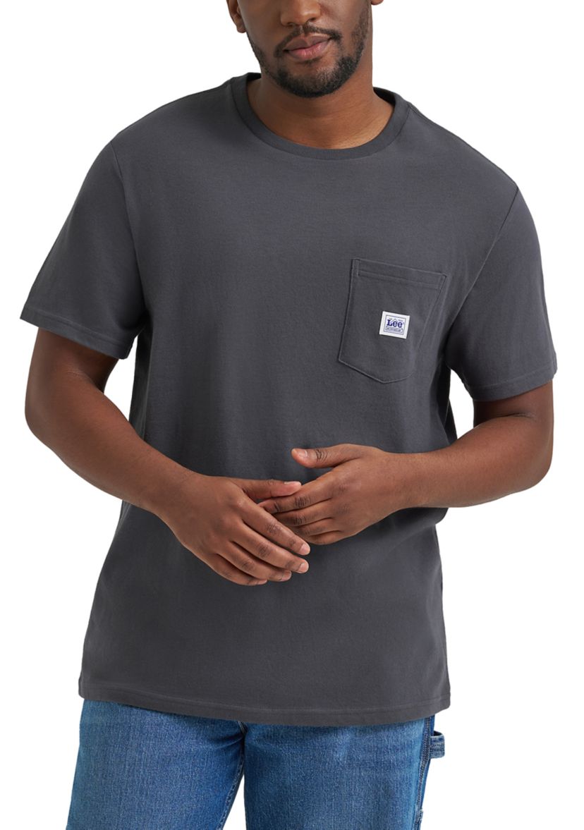 Workwear Solid Pocket T-Shirt 