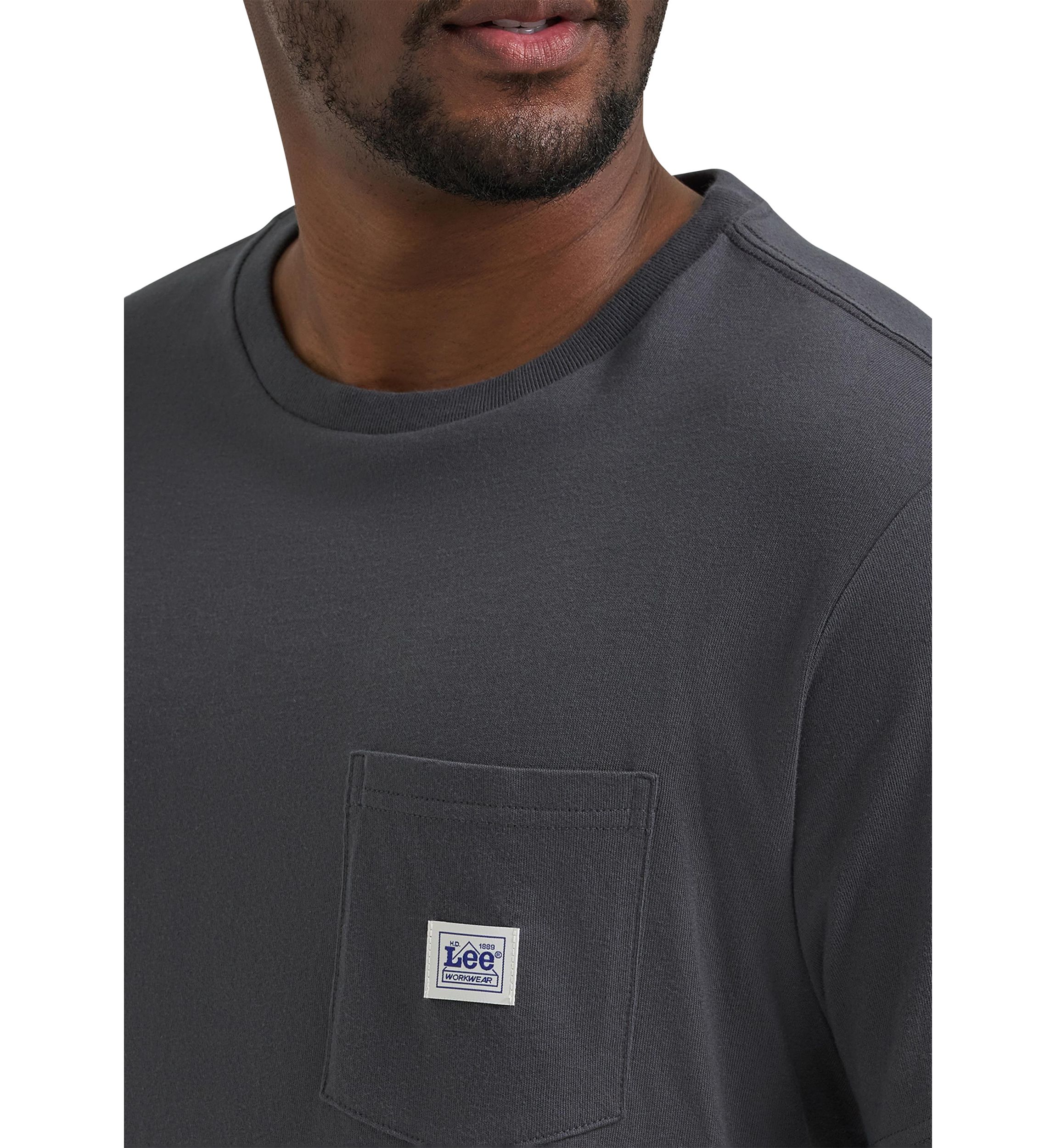 Workwear Solid Pocket T-Shirt 