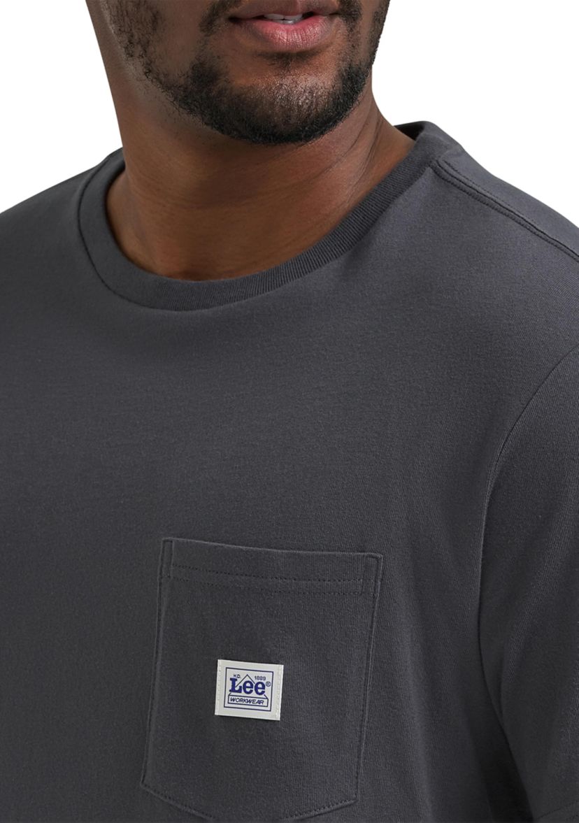 Workwear Solid Pocket T-Shirt 