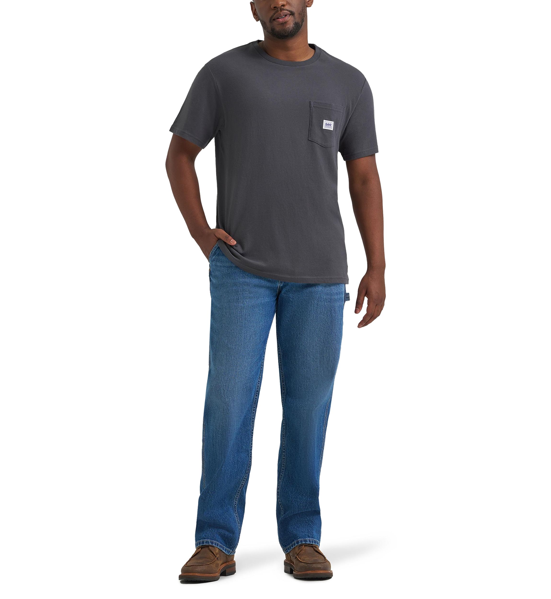 Workwear Solid Pocket T-Shirt 