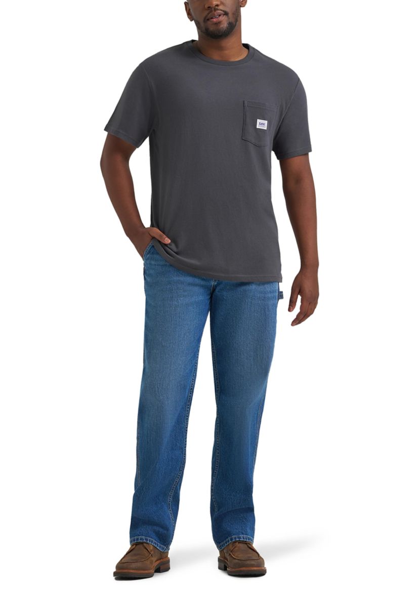 Workwear Solid Pocket T-Shirt 