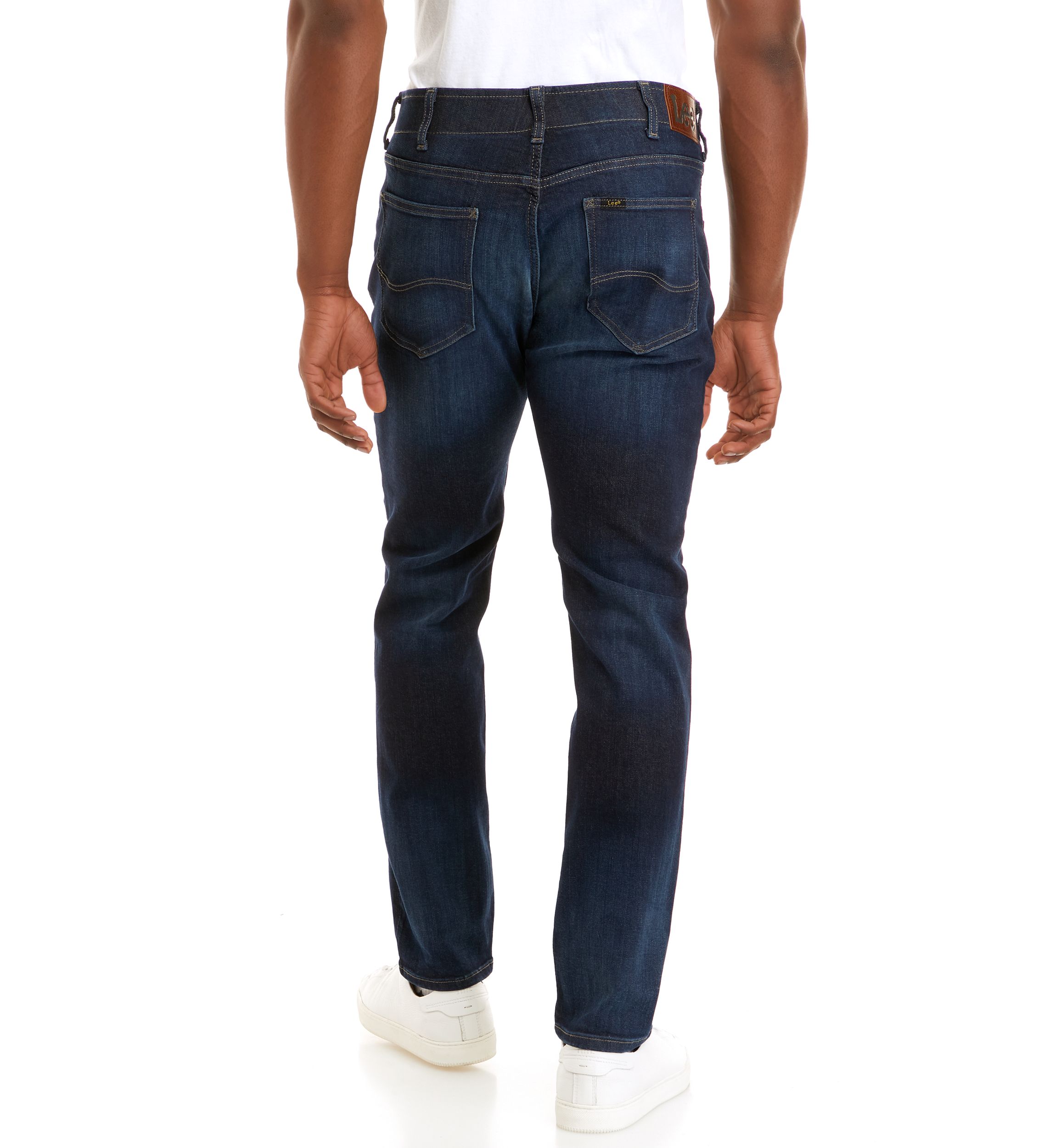 Straight Leg Tapered Jeans