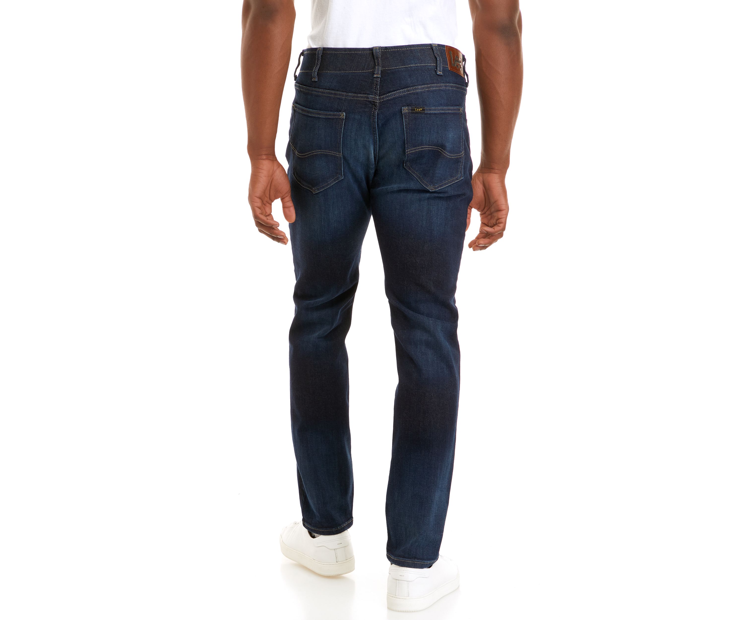 Straight Leg Tapered Jeans