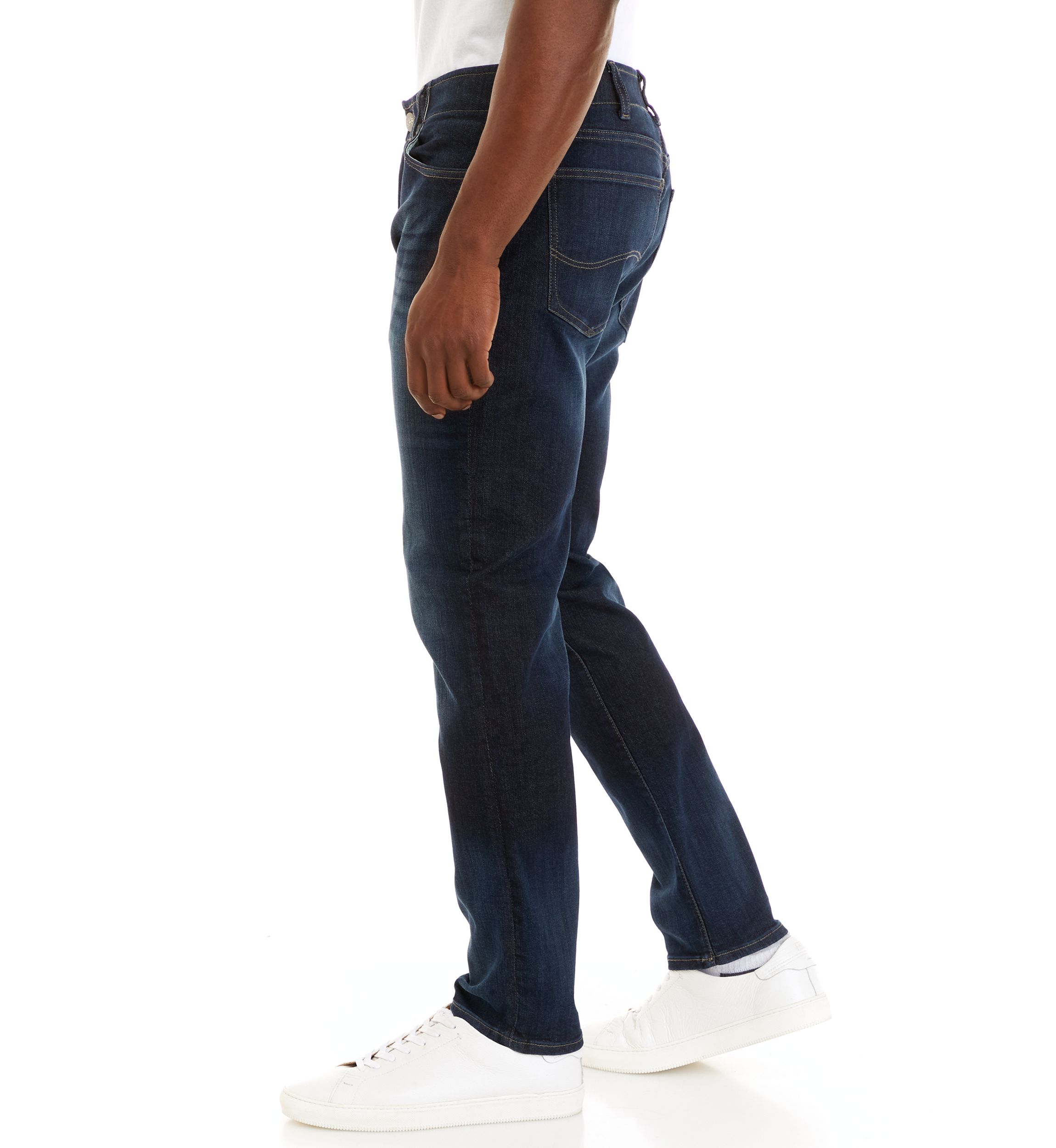 Straight Leg Tapered Jeans