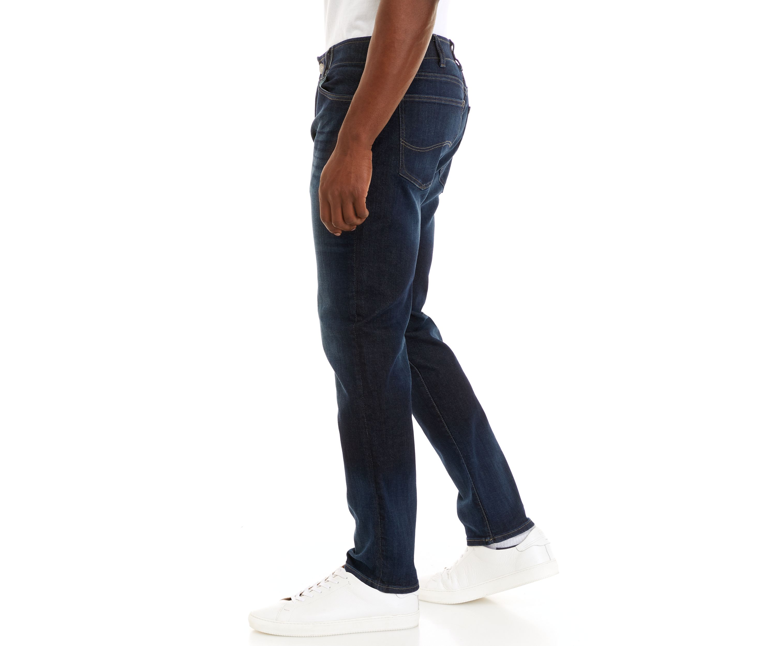 Straight Leg Tapered Jeans