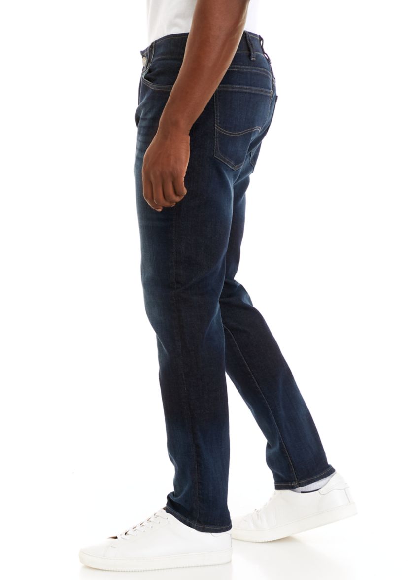 Straight Leg Tapered Jeans
