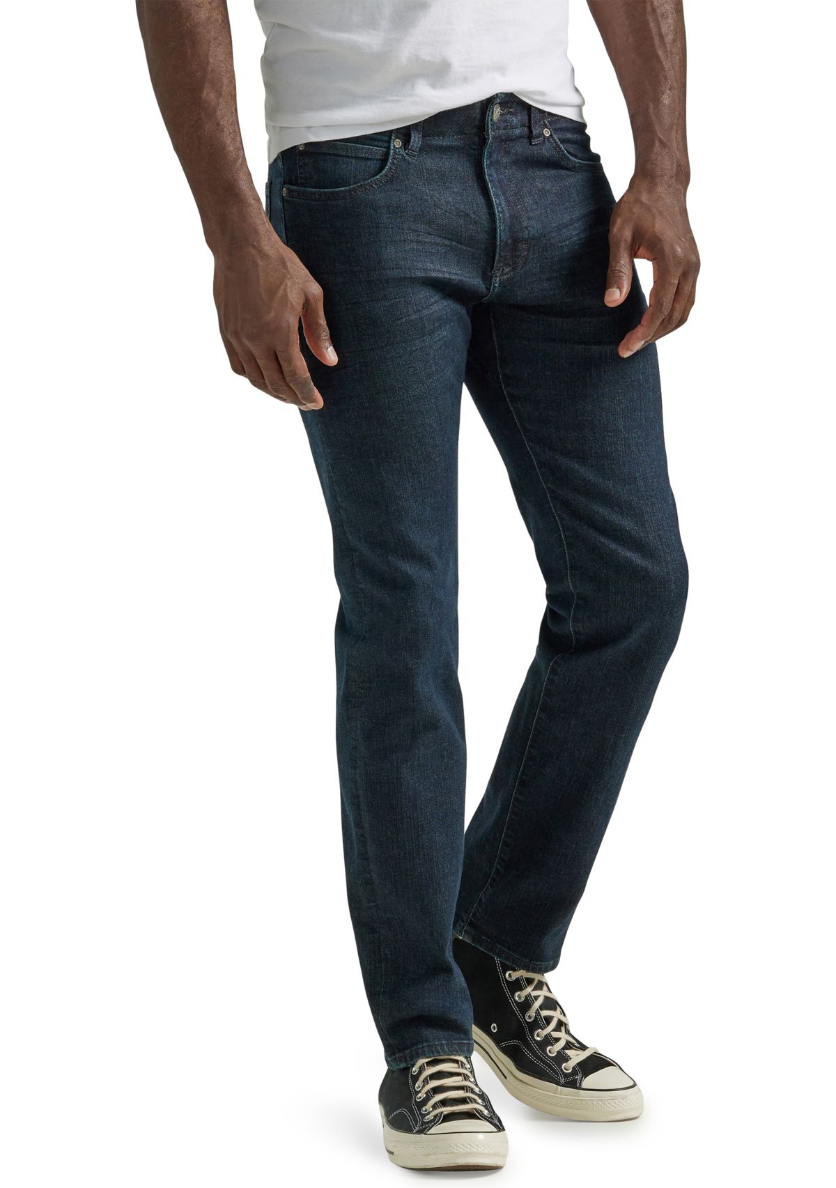   Men’s Extreme Motion Slim Straight Leg Jeans 