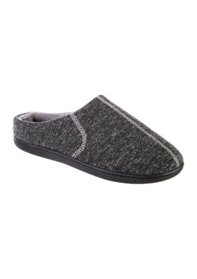 Heather Knit Preston Hoodback Slippers