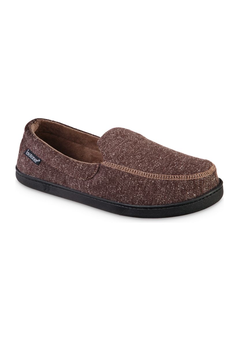 Heather Knit Preston Moccasins 