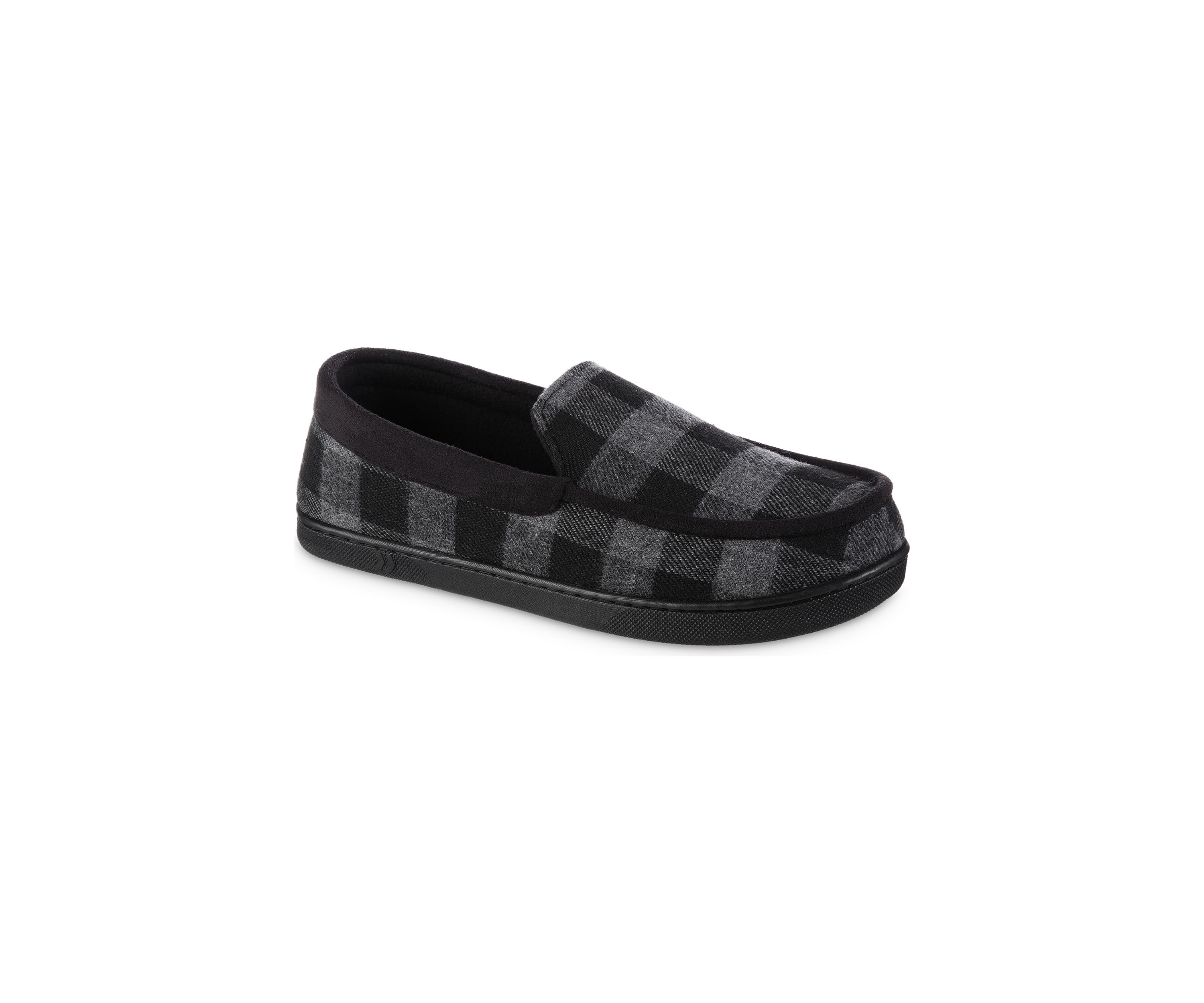 Mens Microsuede Owen Closed Back Moccasin Slippers