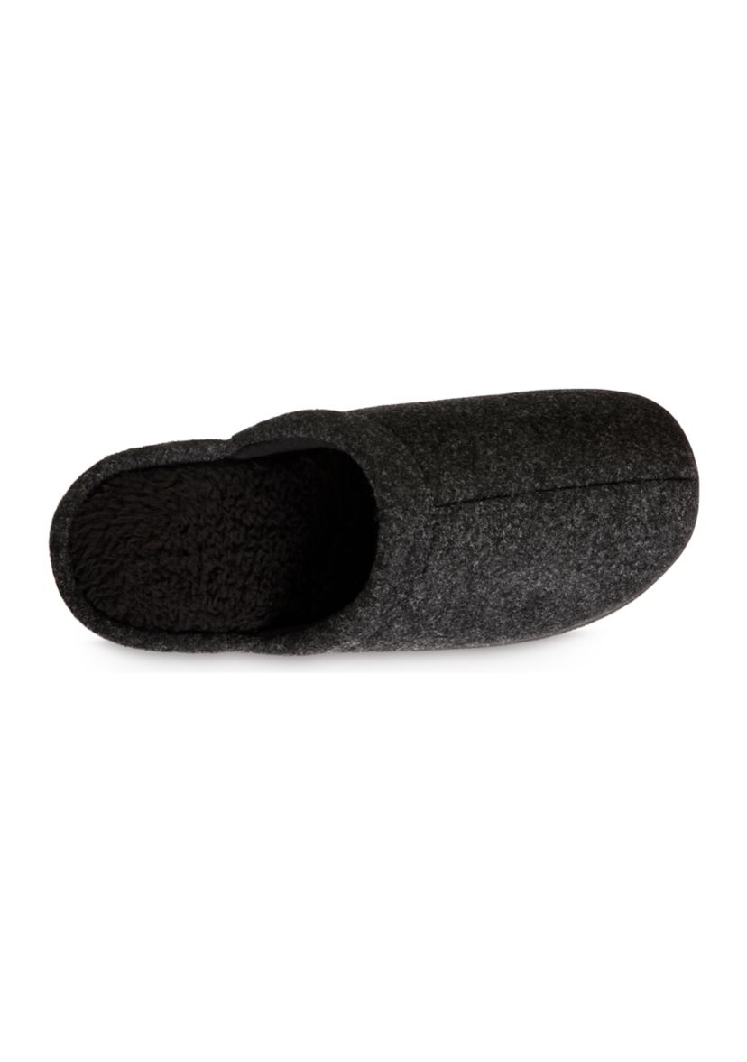 Faux Wool Hoodback Slippers