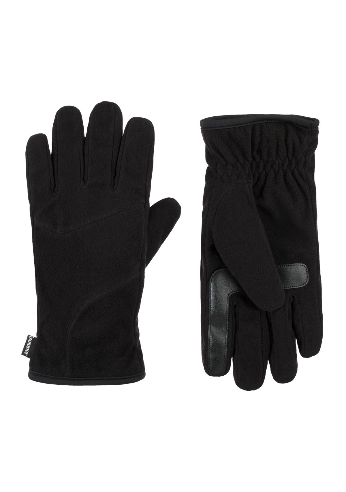 Mens Water Repellent Fleece Lined Pieced Gloves