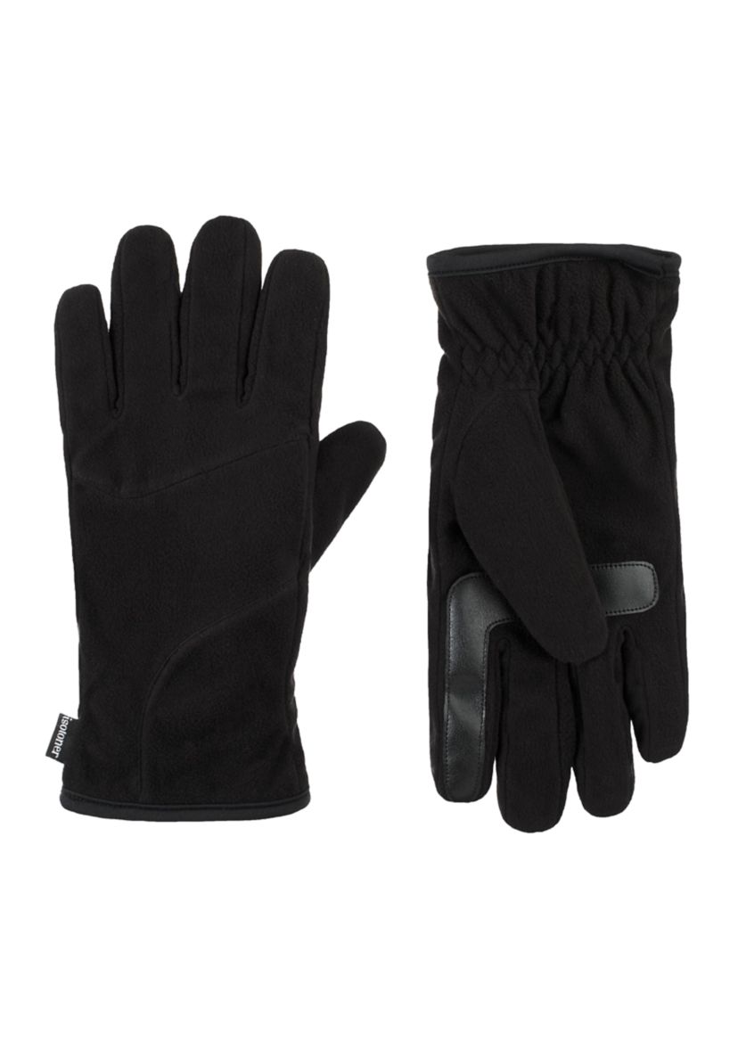 Mens Water Repellent Fleece Lined Pieced Gloves