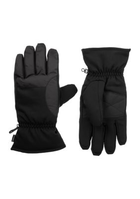 Nike Boys 8-20 Snow Runner Beanie and Glove Set Black One Size 