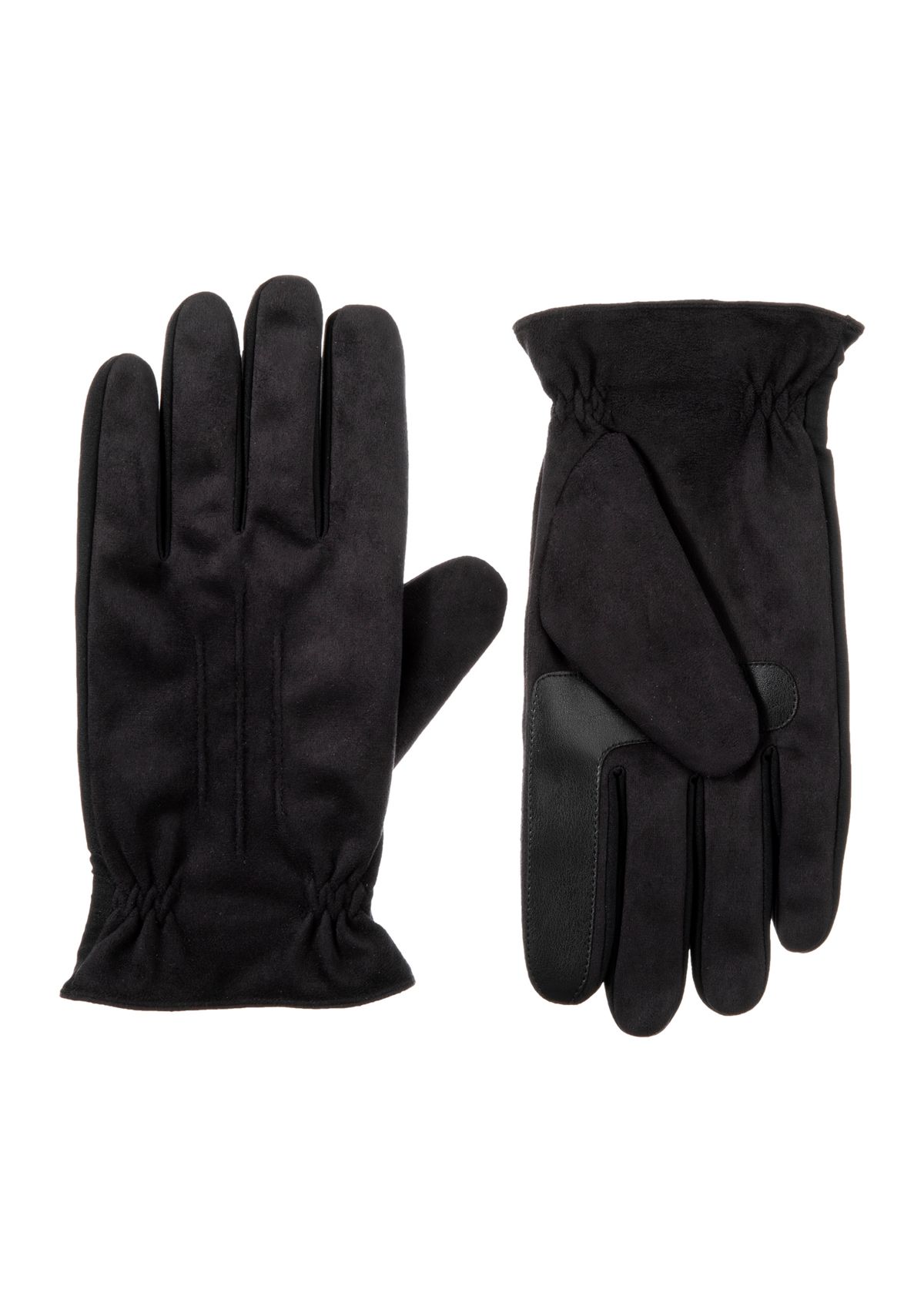 Men’s Water Repellent Touchscreen Microsuede Gloves