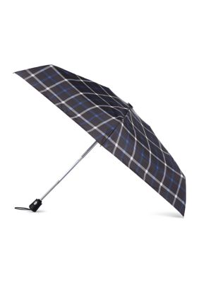 Totes Men's Travel Auto Open Auto Close Umbrella