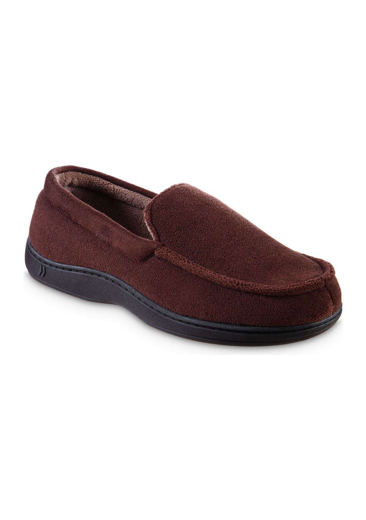 Mens Microterry Jared Moccasins with Memory Foam