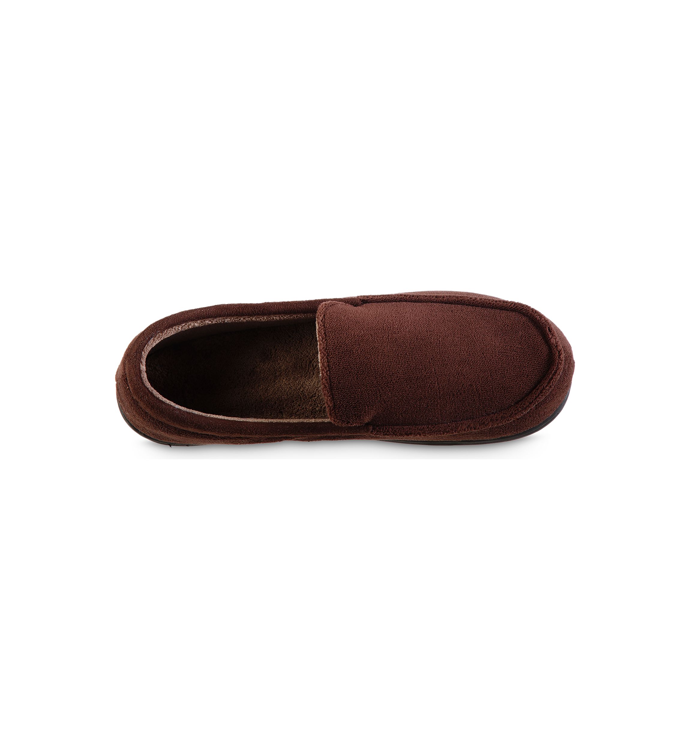 Mens Microterry Jared Moccasins with Memory Foam