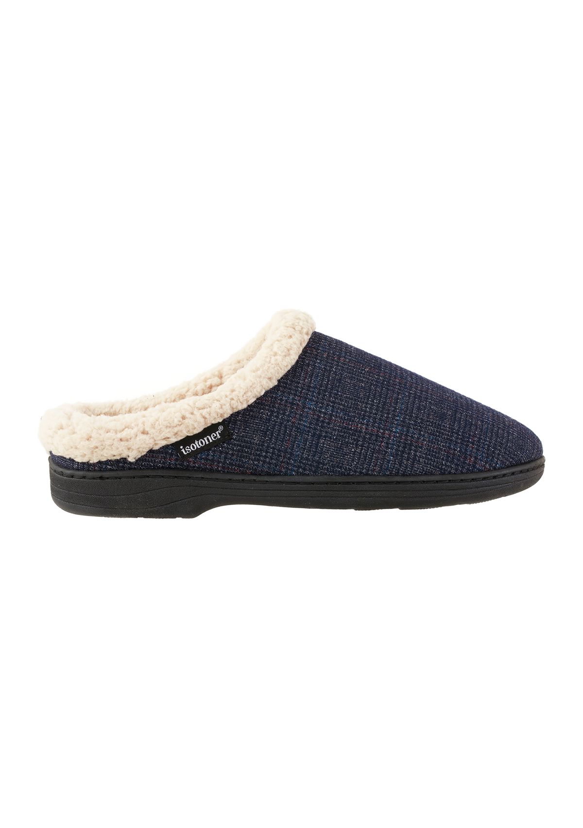 Glen Plaid Tanner Hoodback Slippers