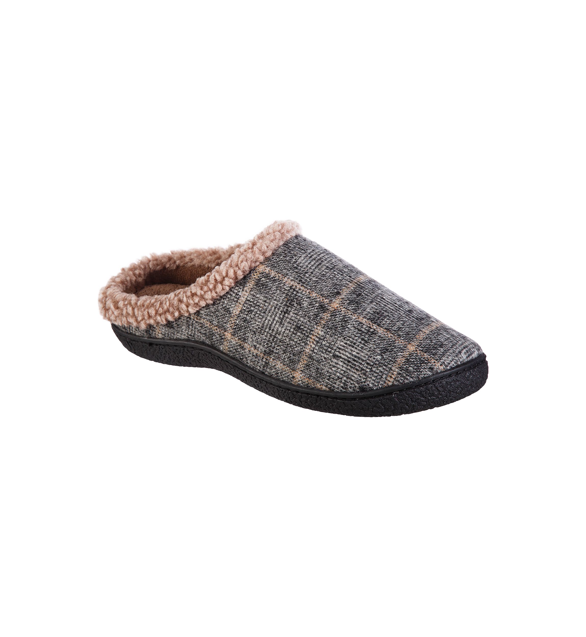 Mens Hoodback Slippers