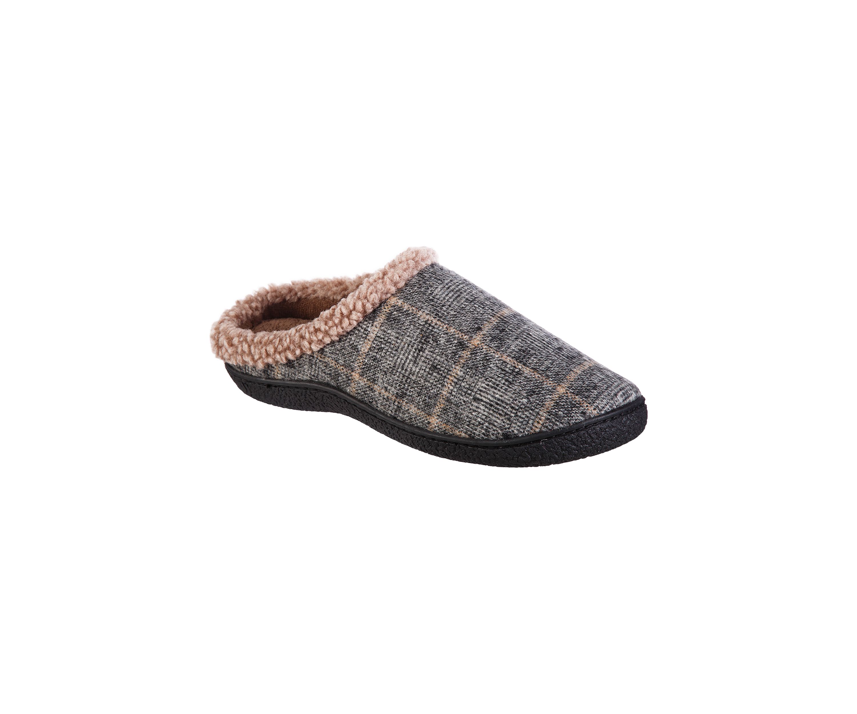 Mens Hoodback Slippers