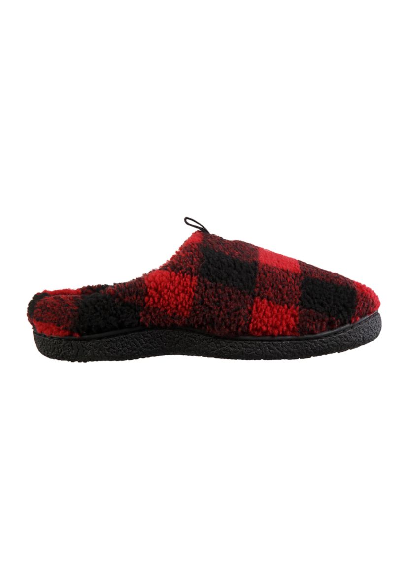 Mens Hoodback Slippers