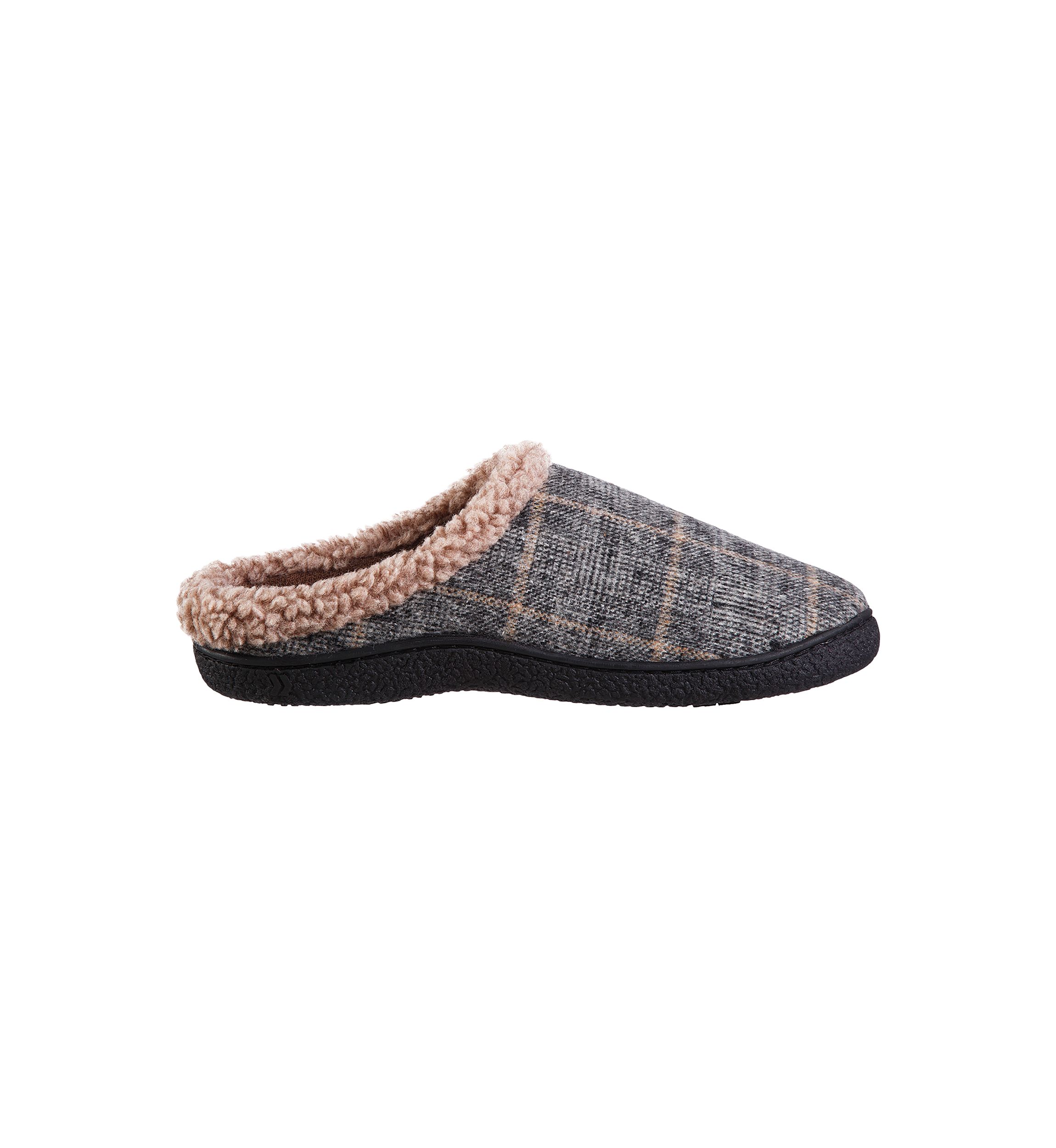 Mens Hoodback Slippers